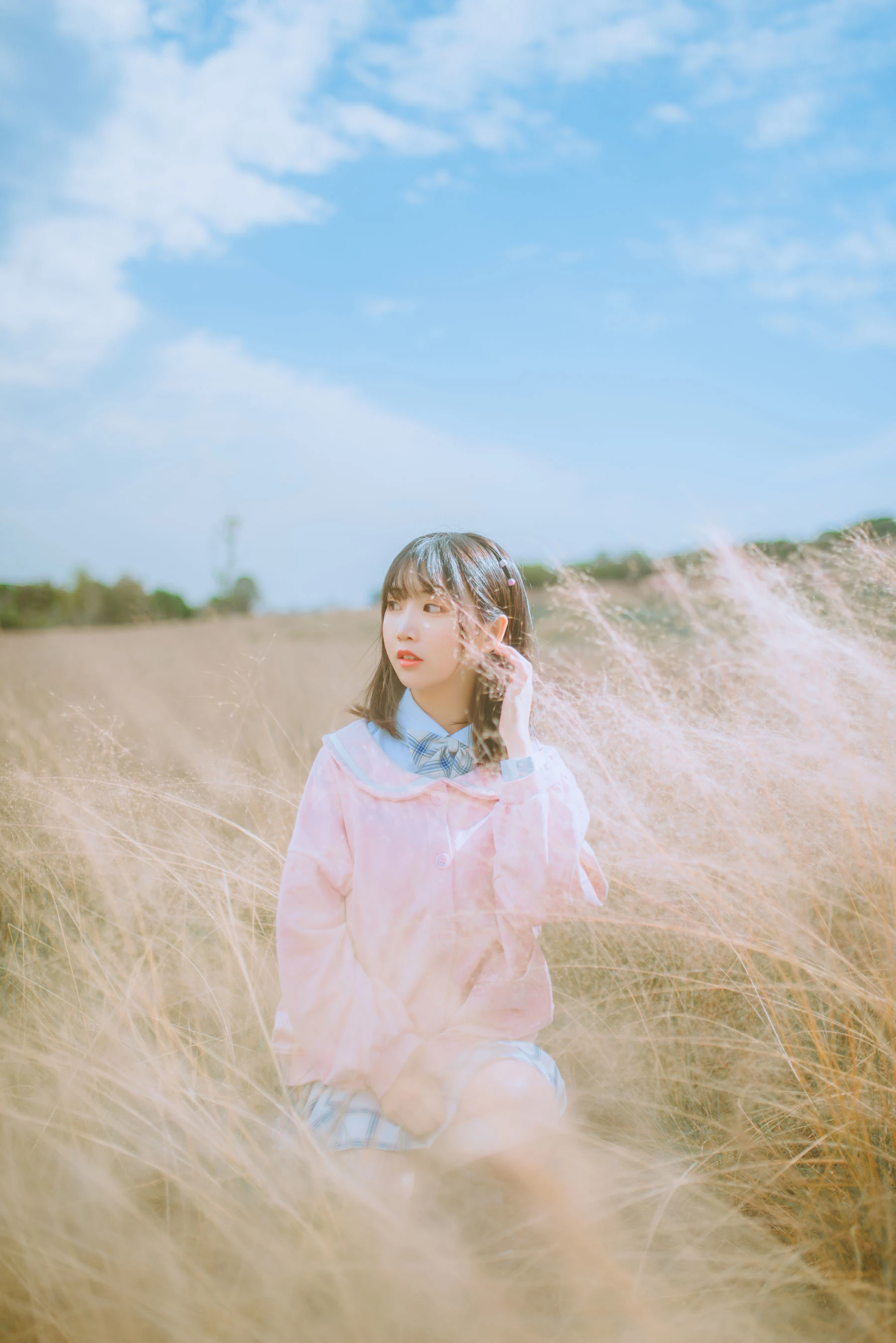 可爱人气Coser面饼仙儿 粉黛草JK [19P]高清在线免费欣赏–微密图社-微密图社