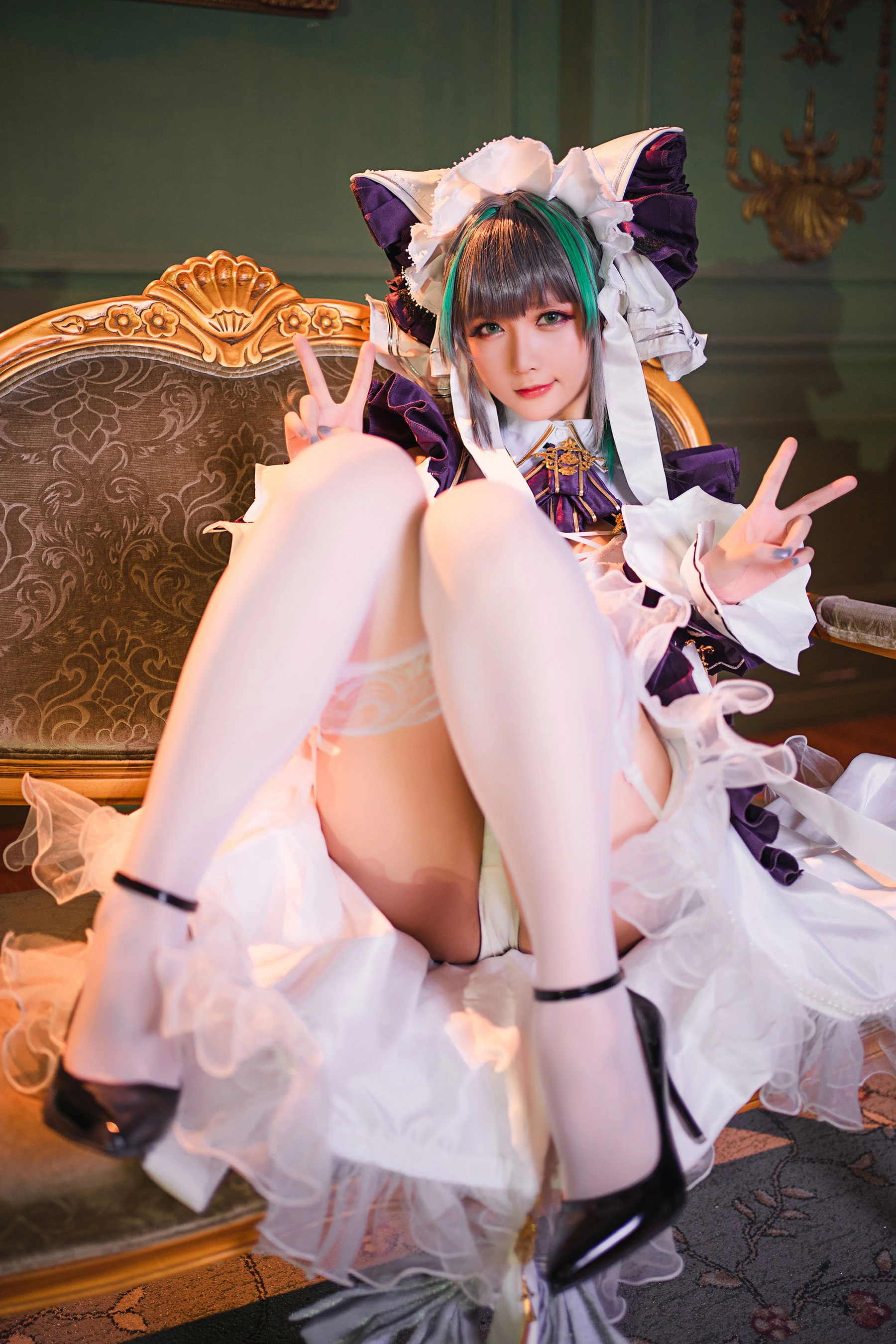 Coser小姐姐星之迟迟 – R-Maid《柴郡》插图6