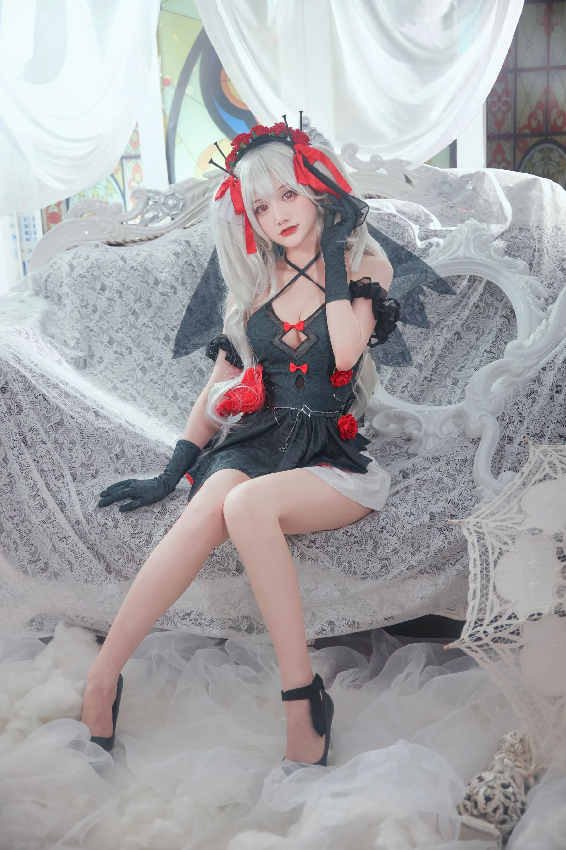COS妹子仙九Airi – 吸血鬼誓约插图8