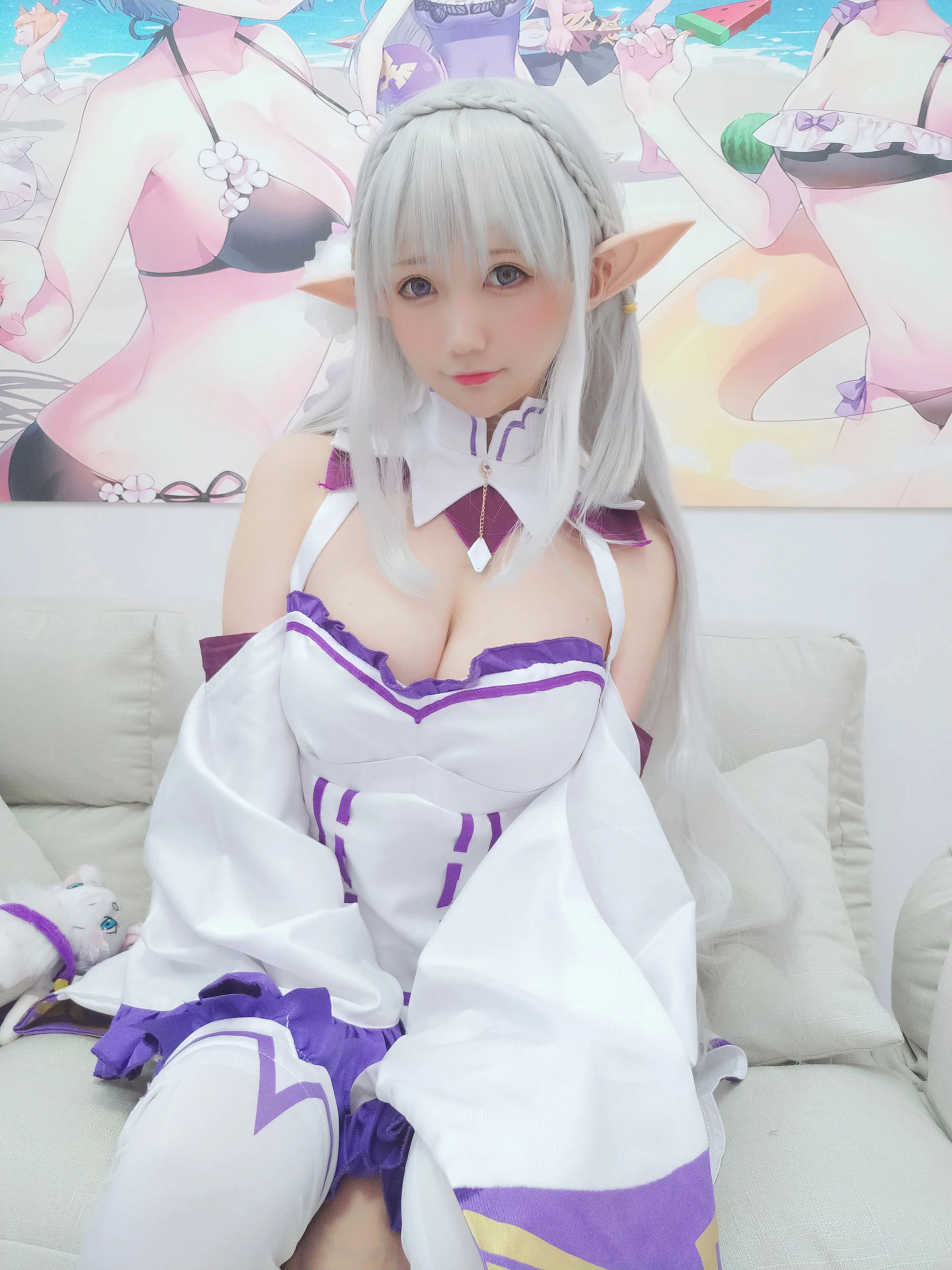 NAGISA魔物喵 自摄系列 No.005 艾米莉亚插图7