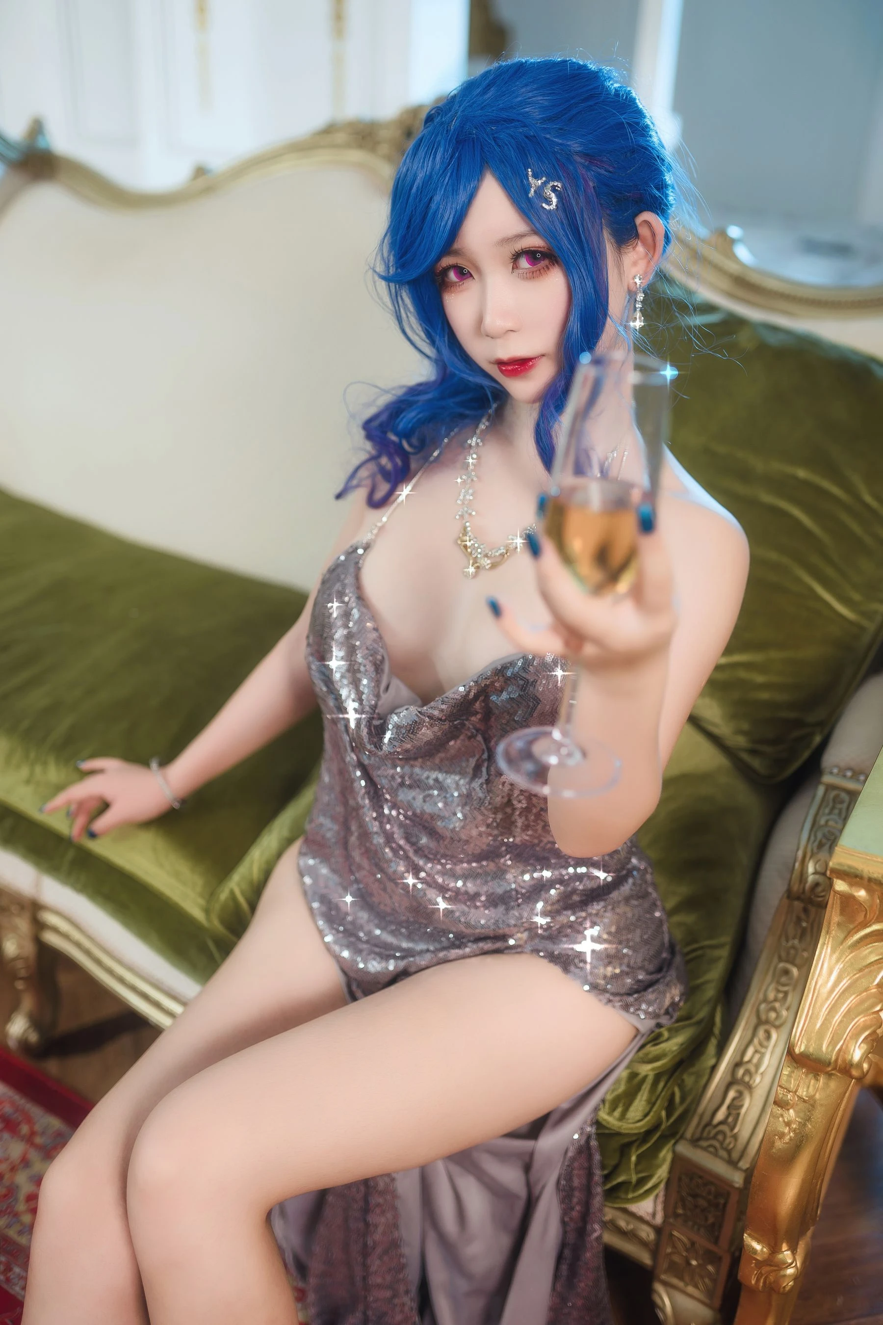 动漫博主樱落酱w – 圣路易斯礼服高清在线免费欣赏–微密图社-微密图社