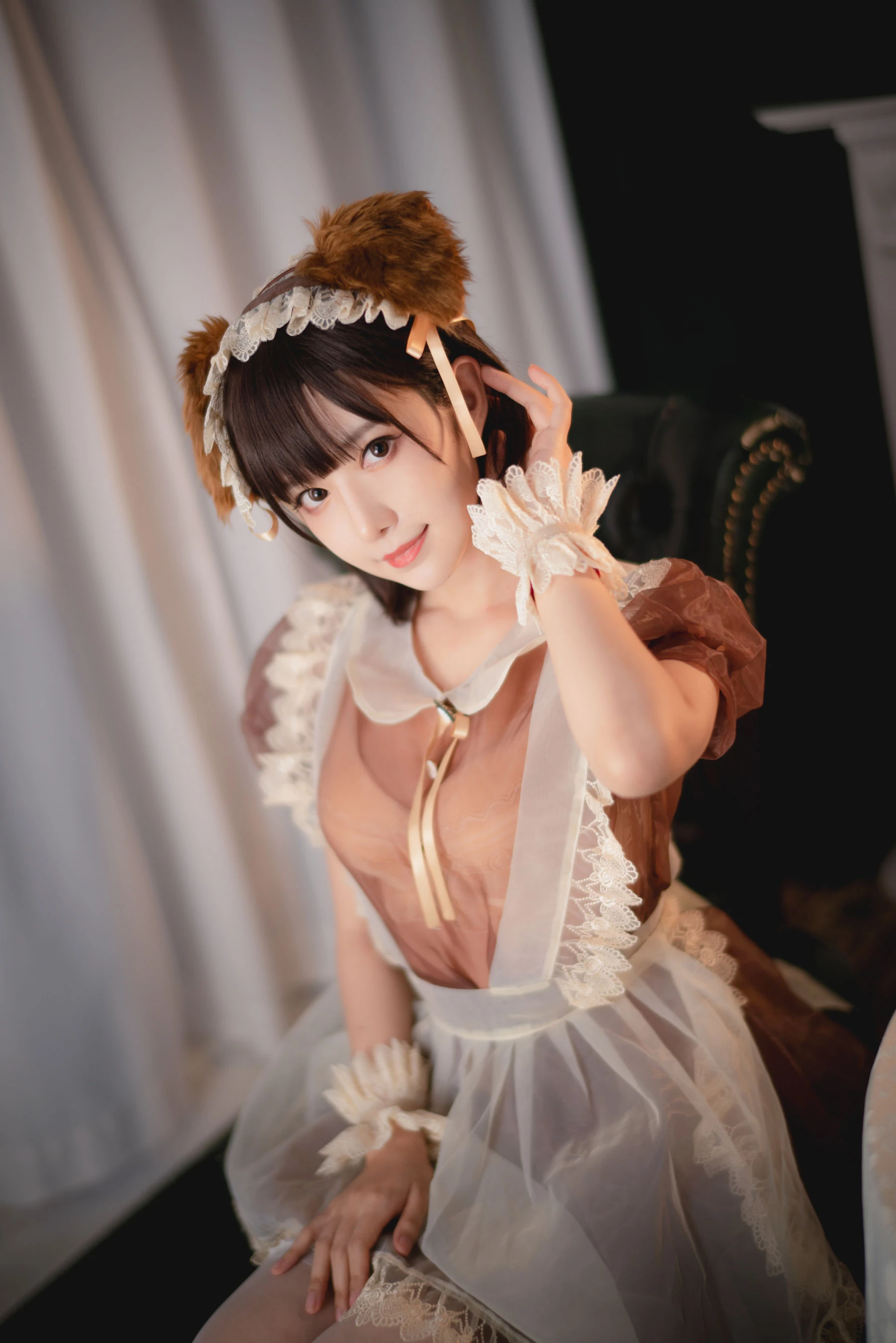 Shika小鹿鹿 – 透明女仆插图6