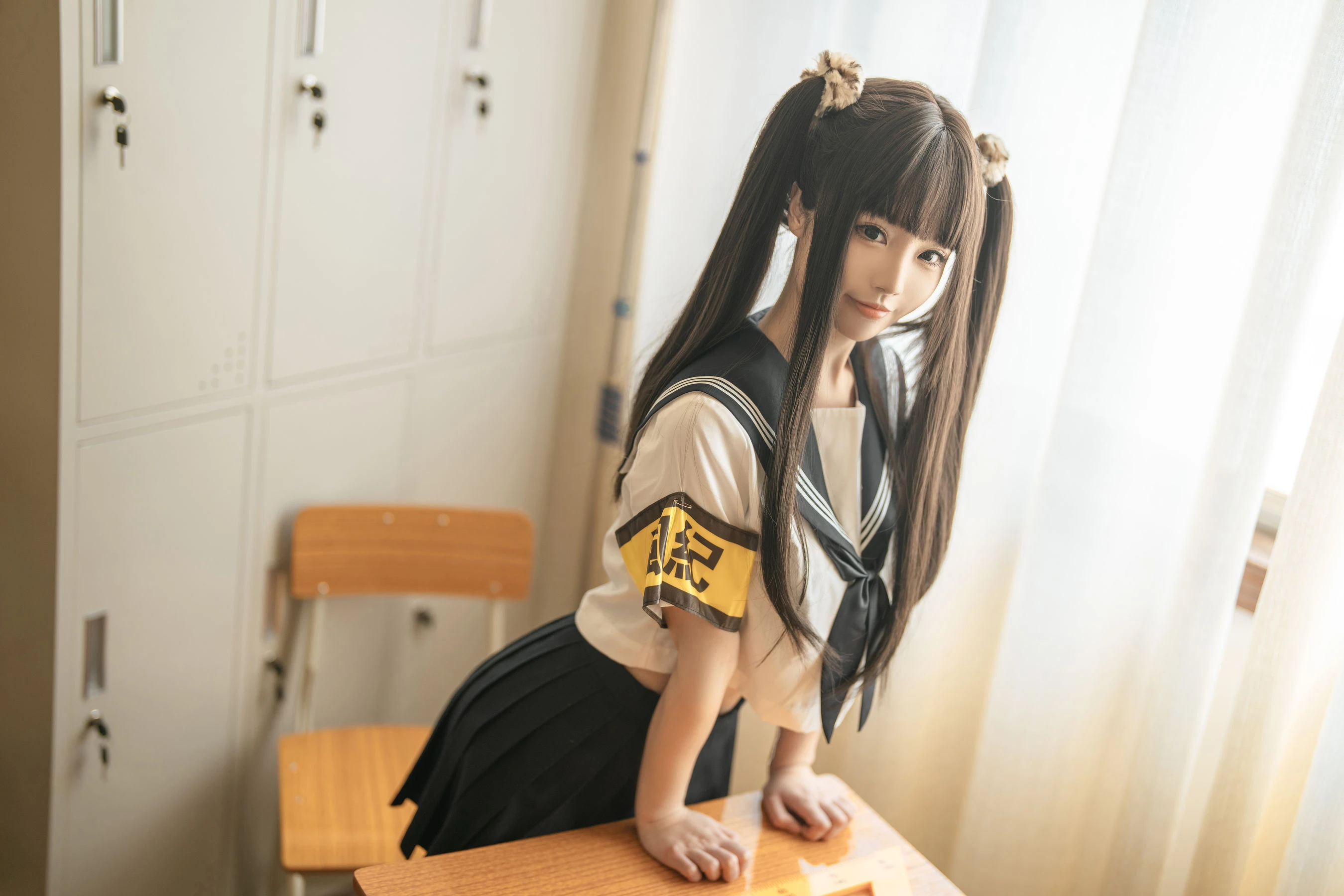 桃良阿宅 – 教室jk [33P]插图3