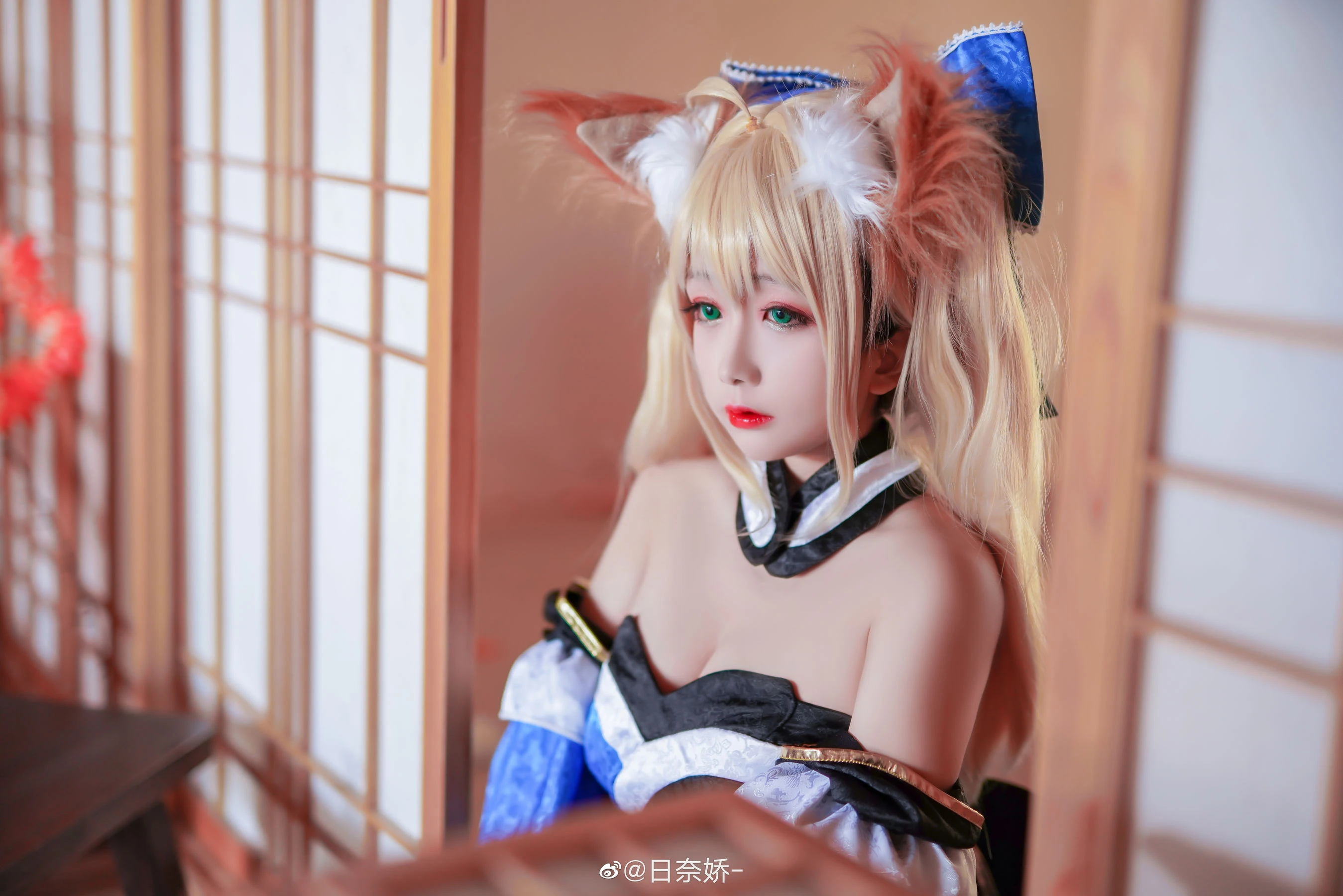 日奈娇 – 库巴姬+尼禄变装 [8P]插图1