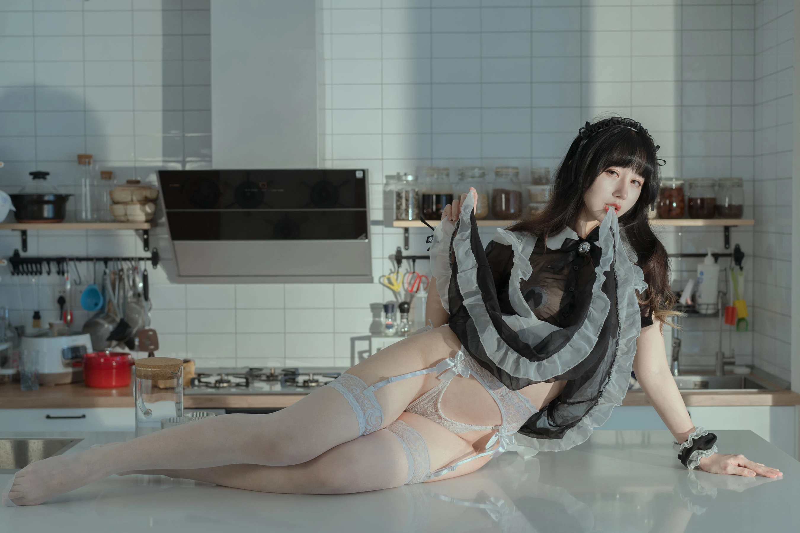 云溪溪 – 奶桃女仆 [40P]插图6