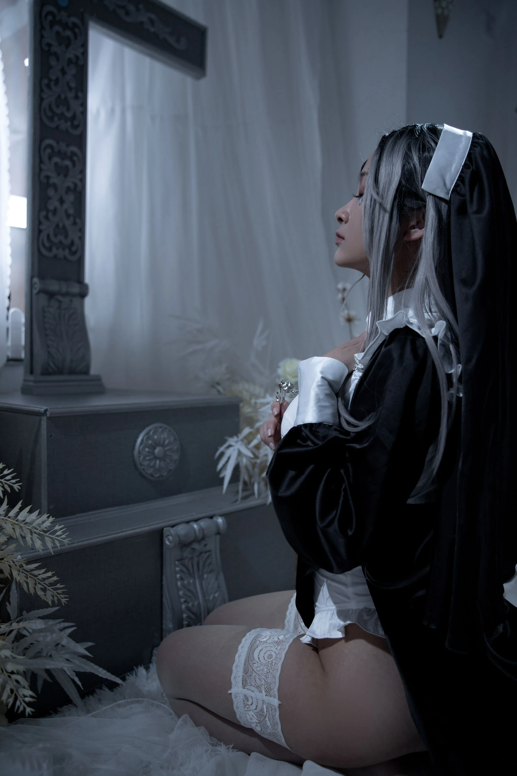 动漫博主洛璃LoLiSAMA – 修女插图1