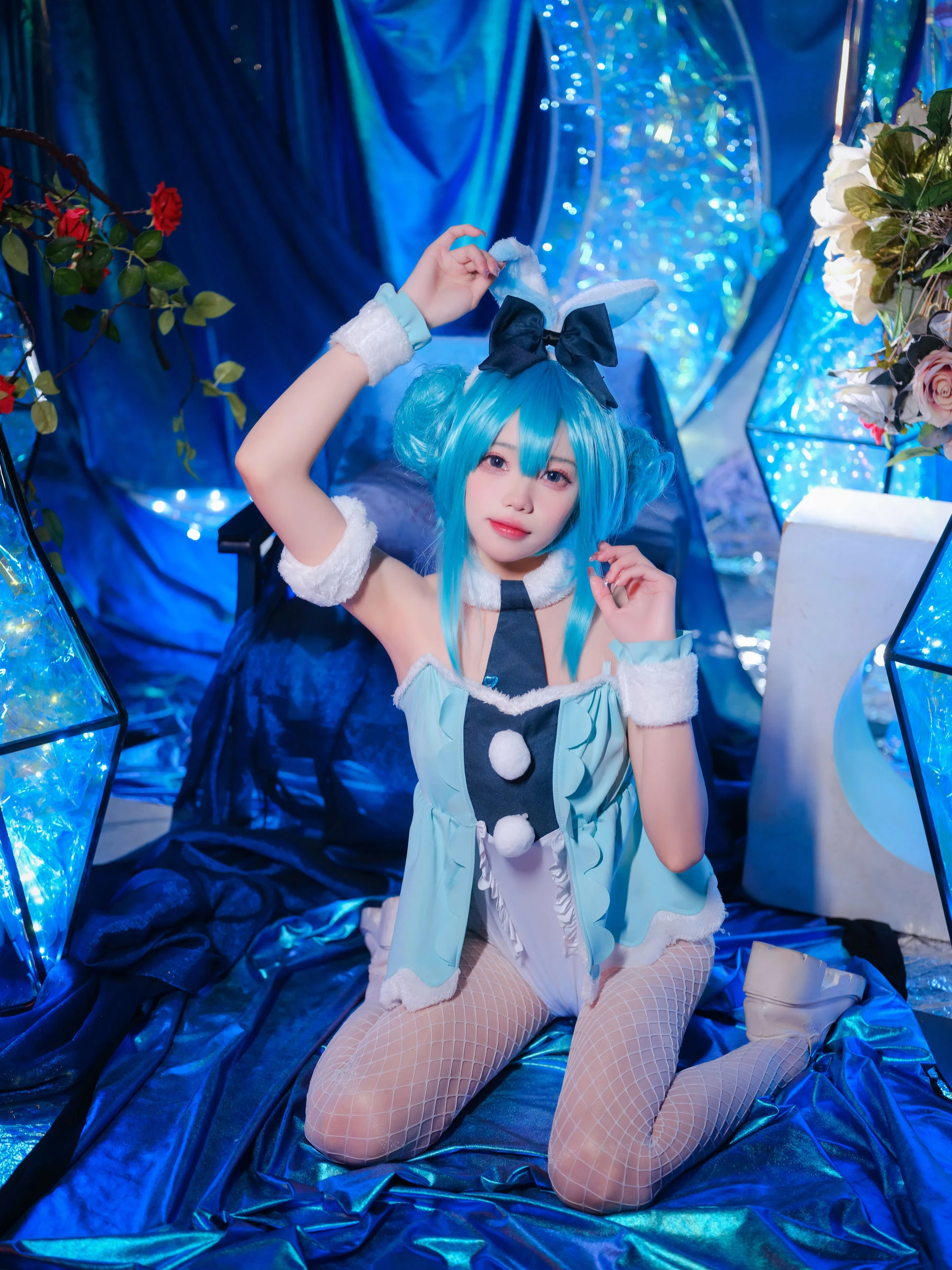 咬一口兔娘 – MIKU初音未来兔女郎 [12P]插图3