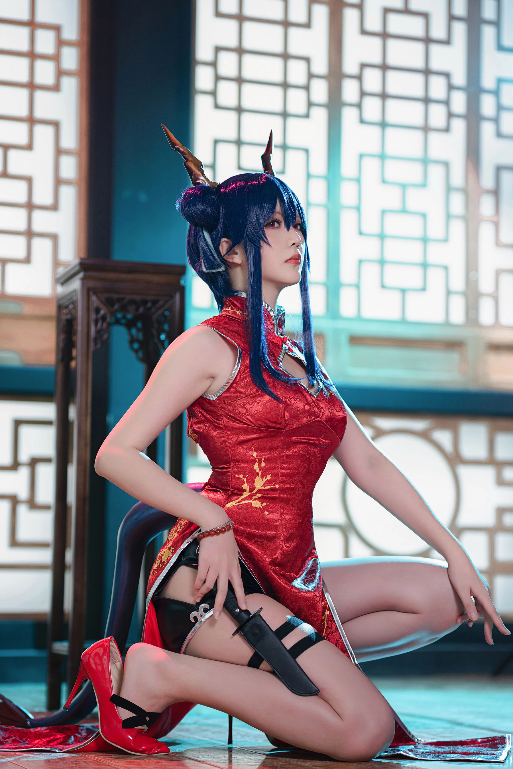 Coser小姐姐星之迟迟 – 明日方舟《陈》 [20P]插图4