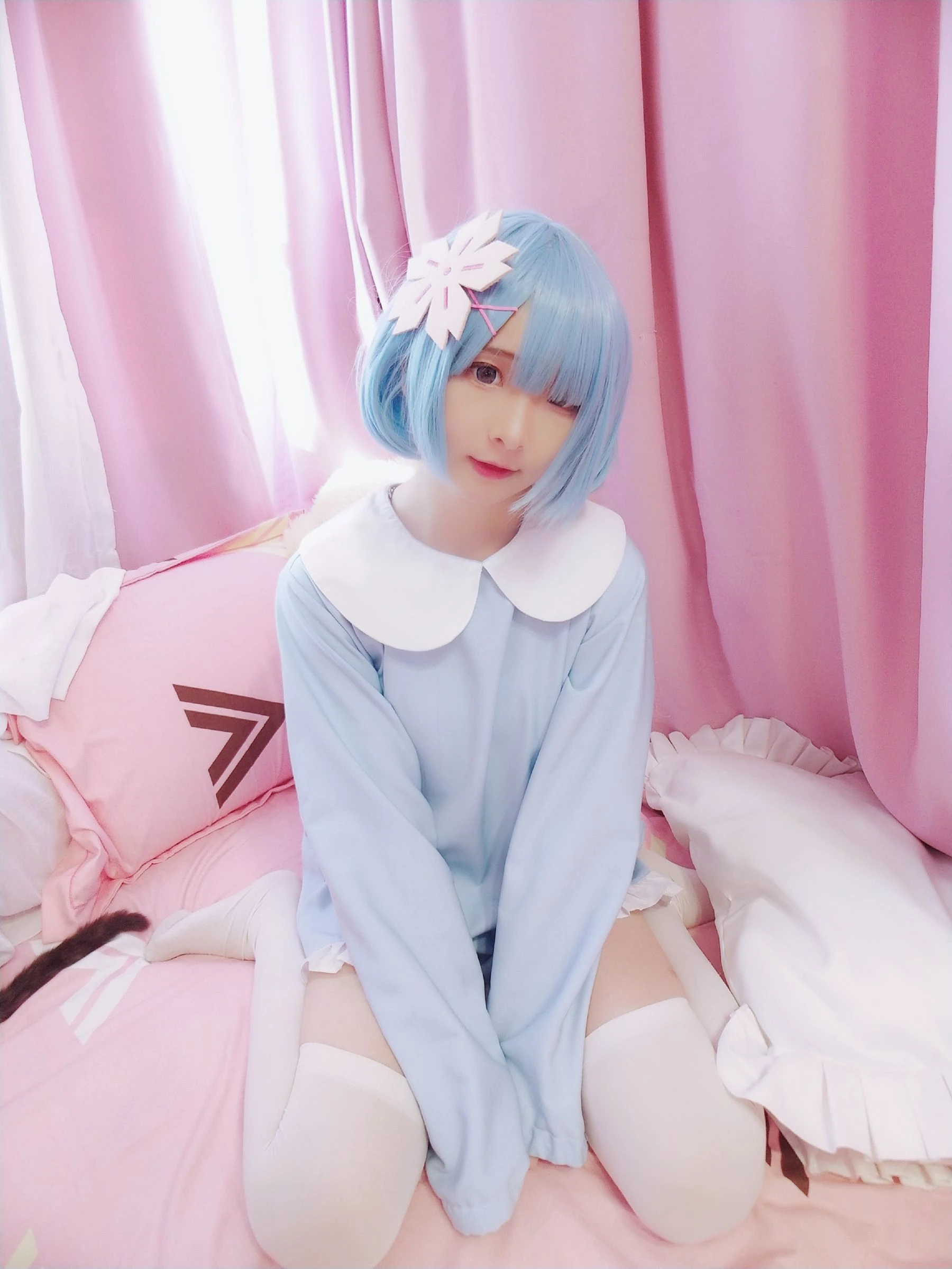 二次元美女古川kagura – 蕾姆幼年插图2