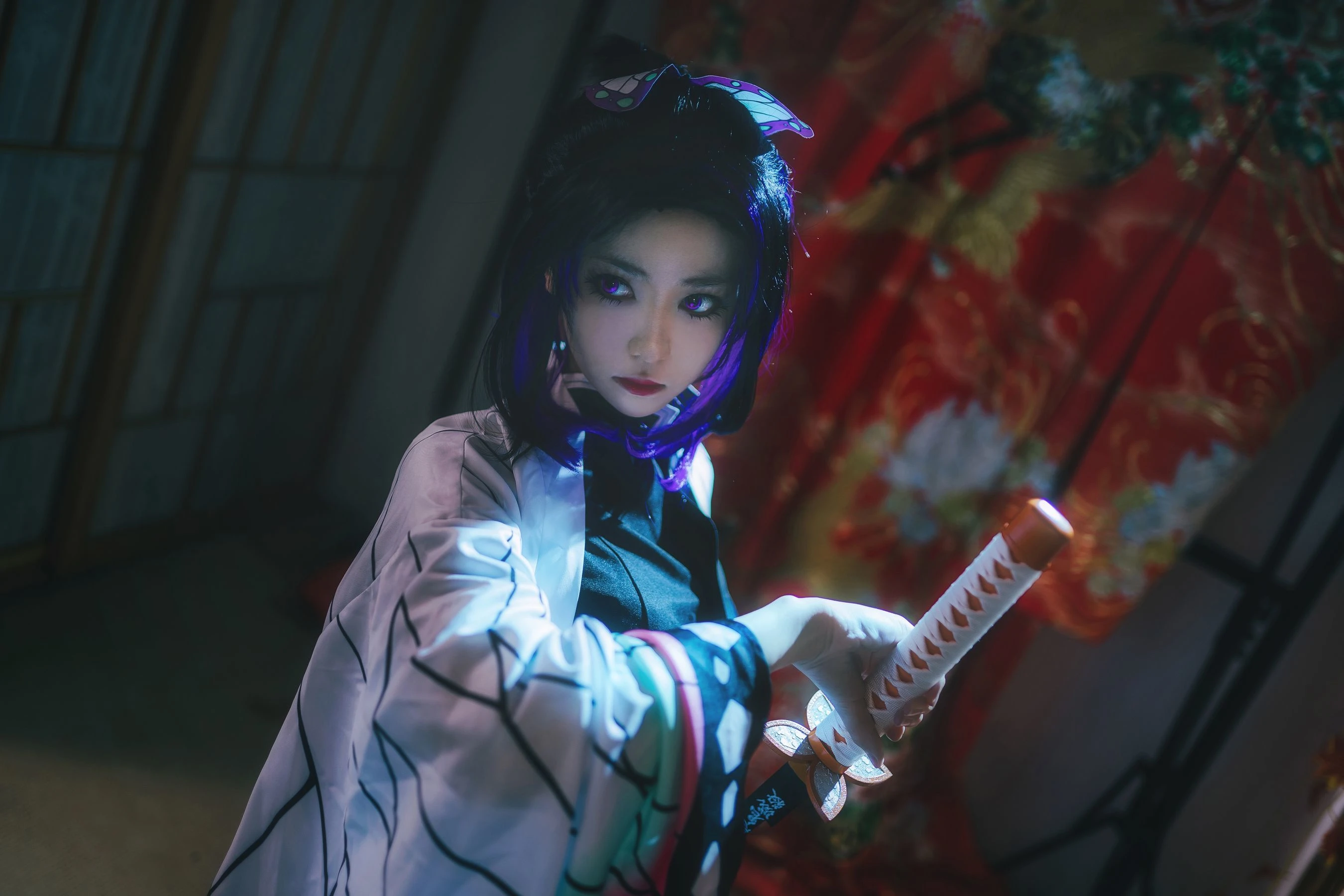 动漫博主南桃Momoko – 蝴蝶忍队服插图8