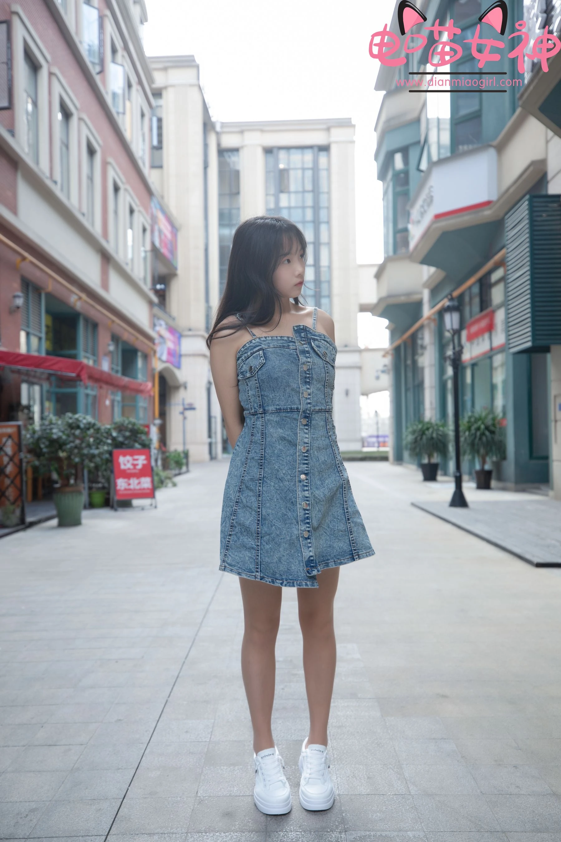 电喵女神 – 灵唯 稚嫩小白鞋插图8