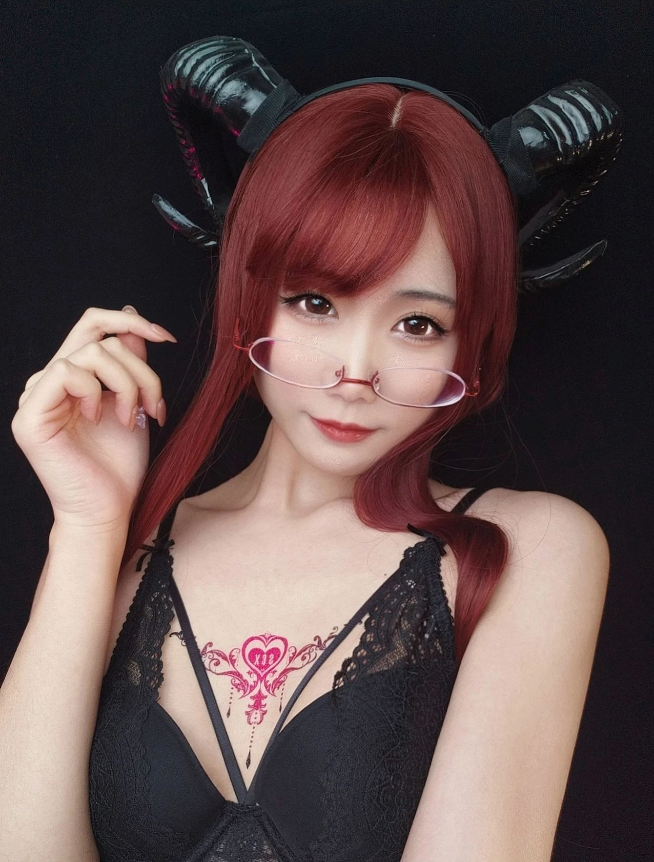 动漫博主曉美媽 – (圣诞自拍)雪夜魅魔插图7