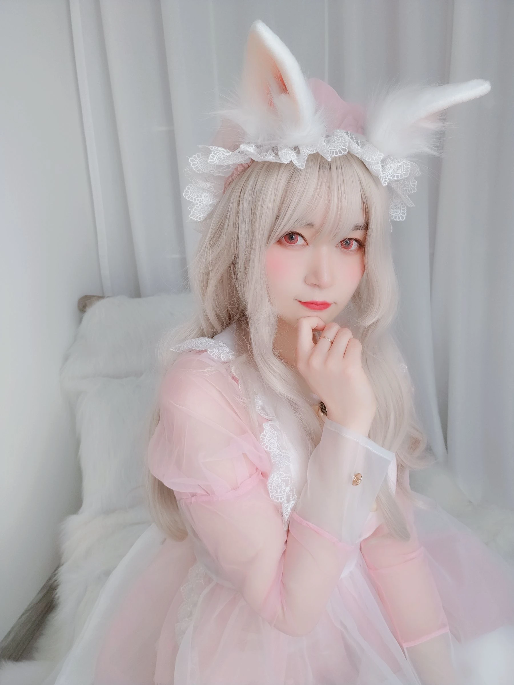 Coser小姐姐白银 女仆小兔子插图6