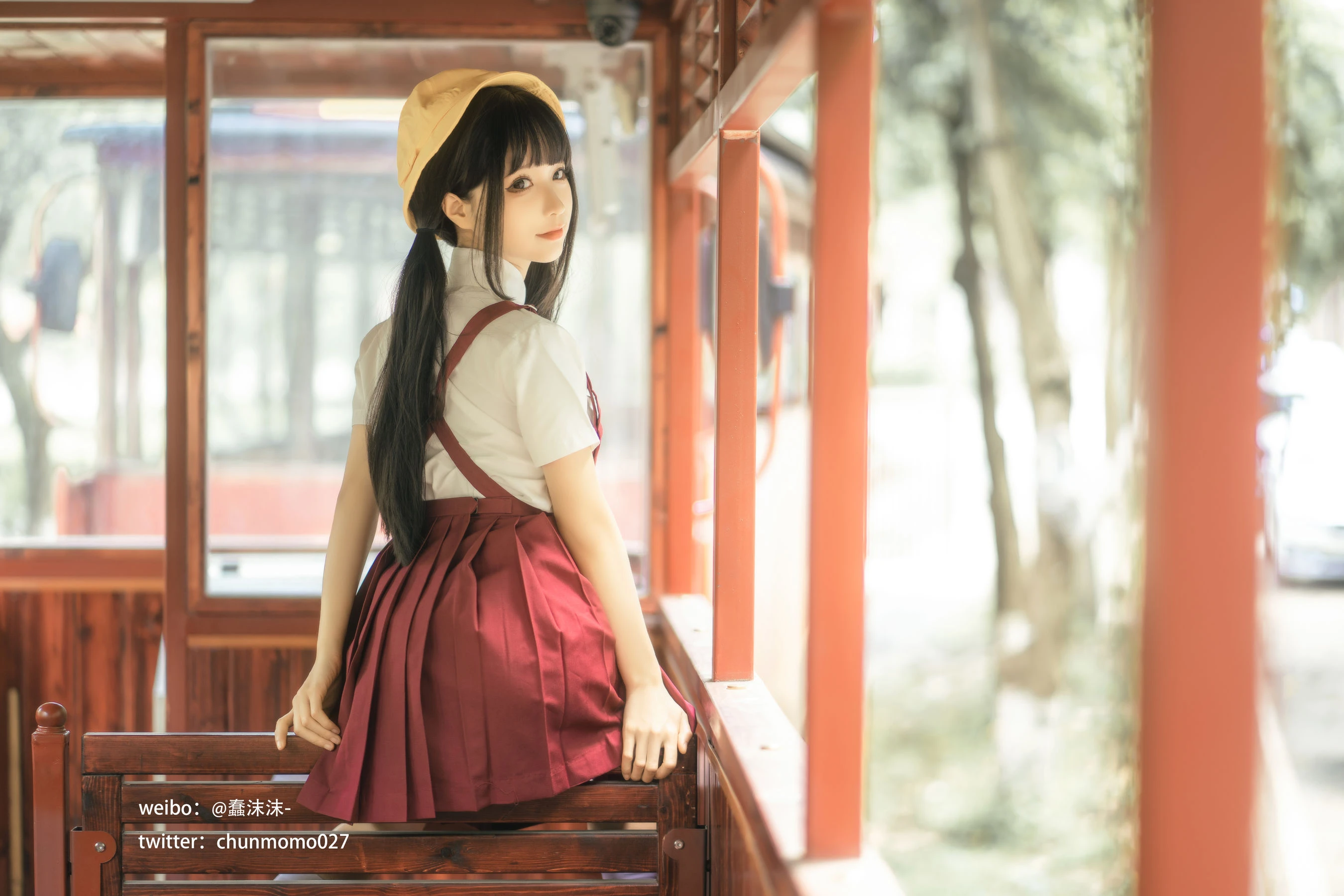 动漫博主蠢沫沫 – 红火车 [16P]插图2