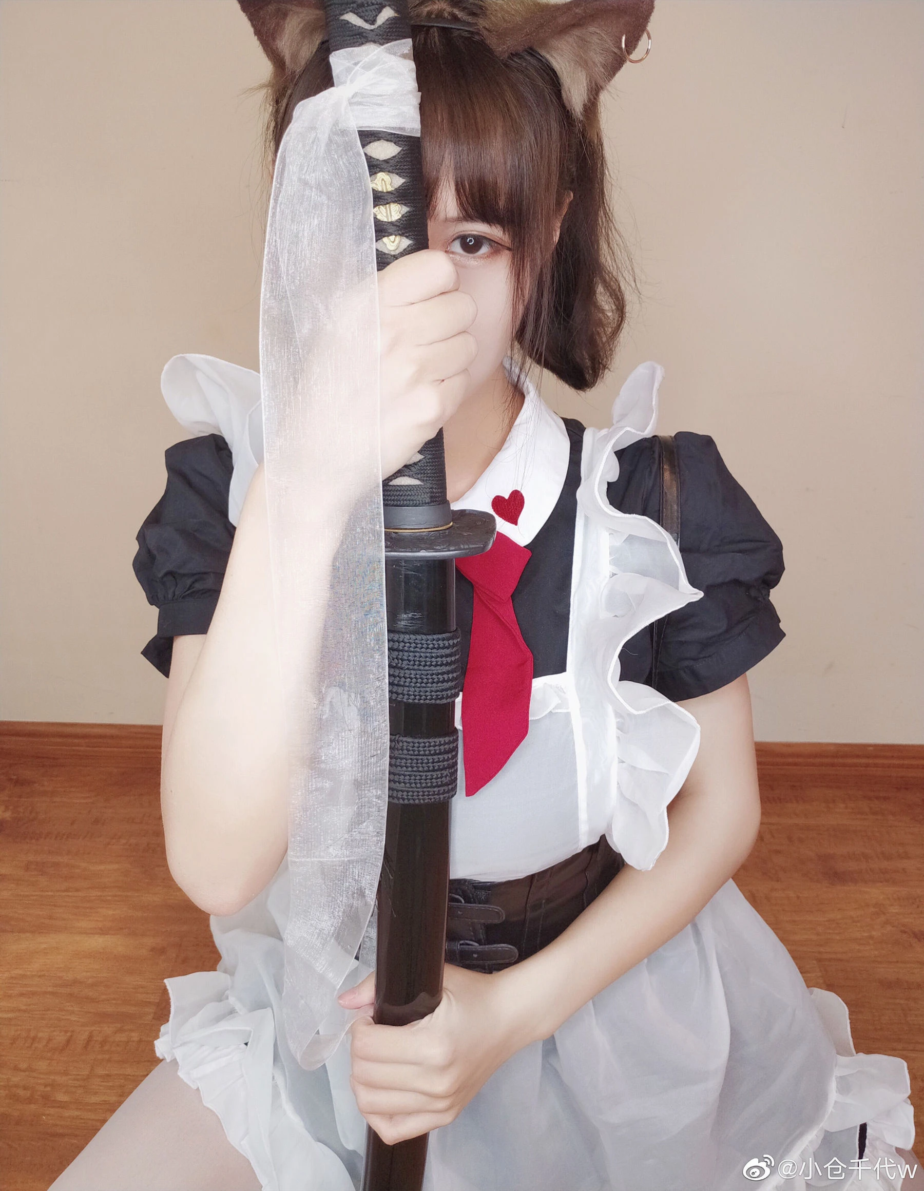 动漫博主小仓千代w – 带刀女仆插图1