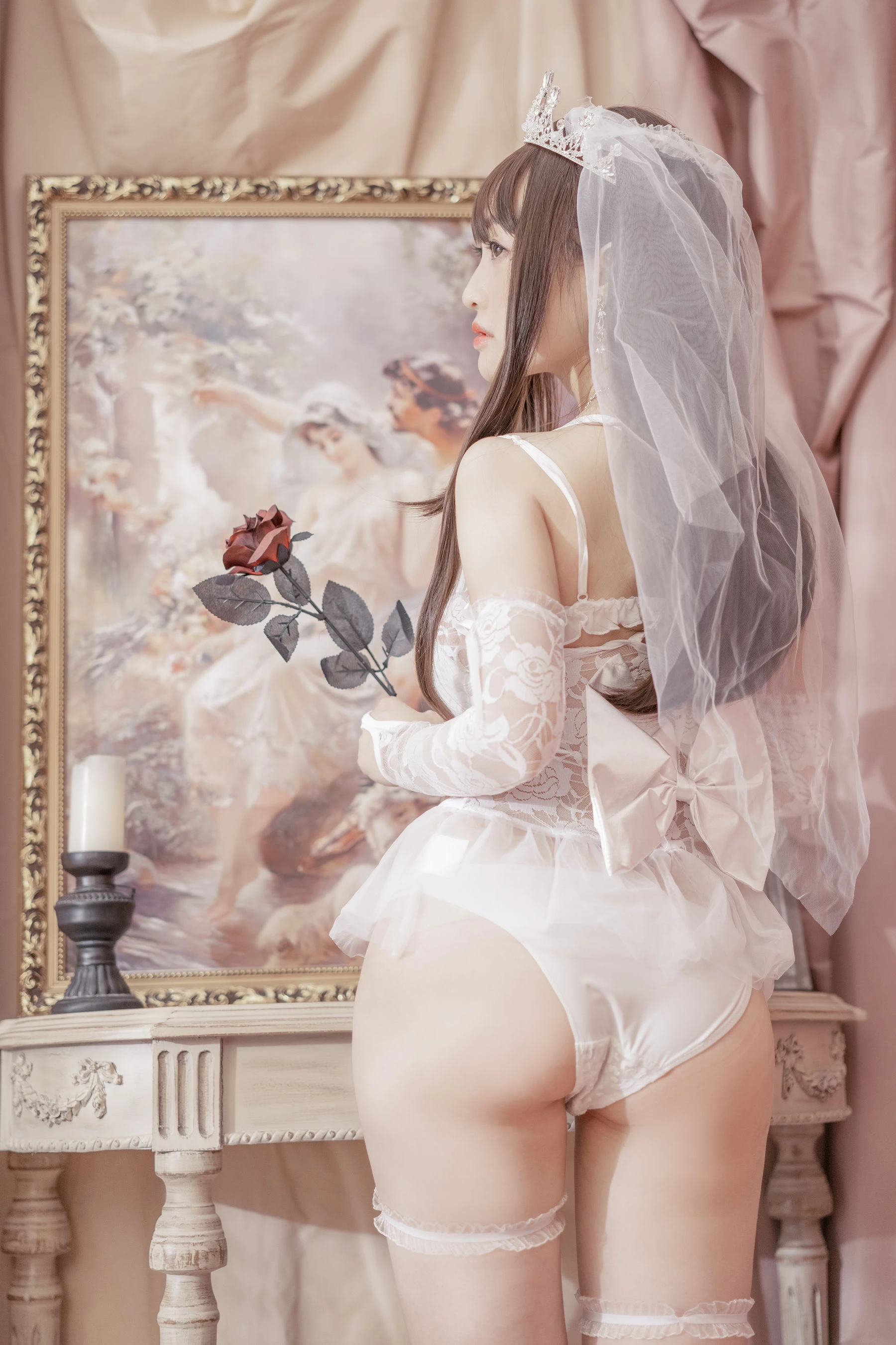 动漫博主脱尾巴Mizuki – 婚纱插图5