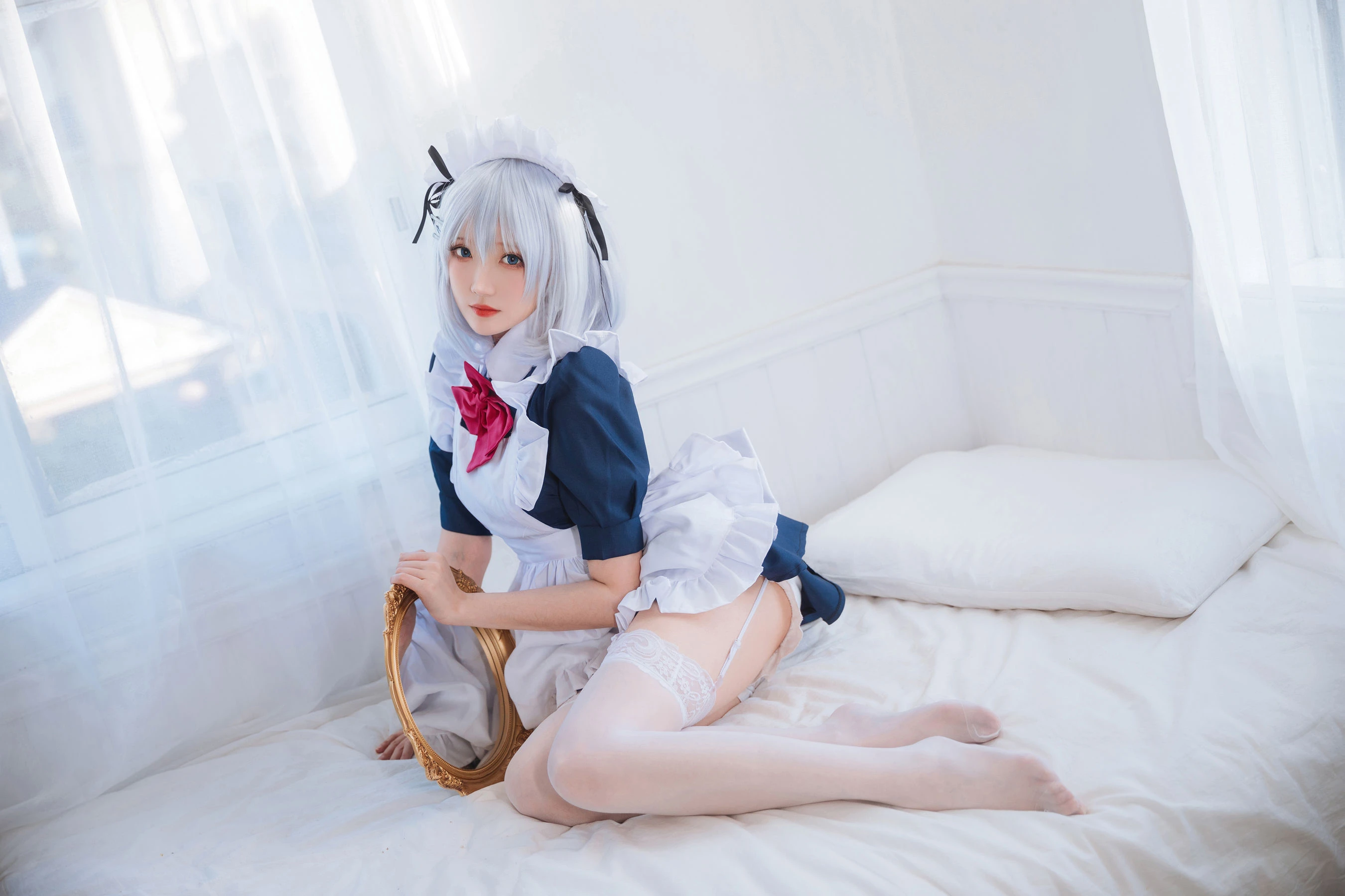 Coser瓜希酱福利 – 折纸女仆 [22P]插图1