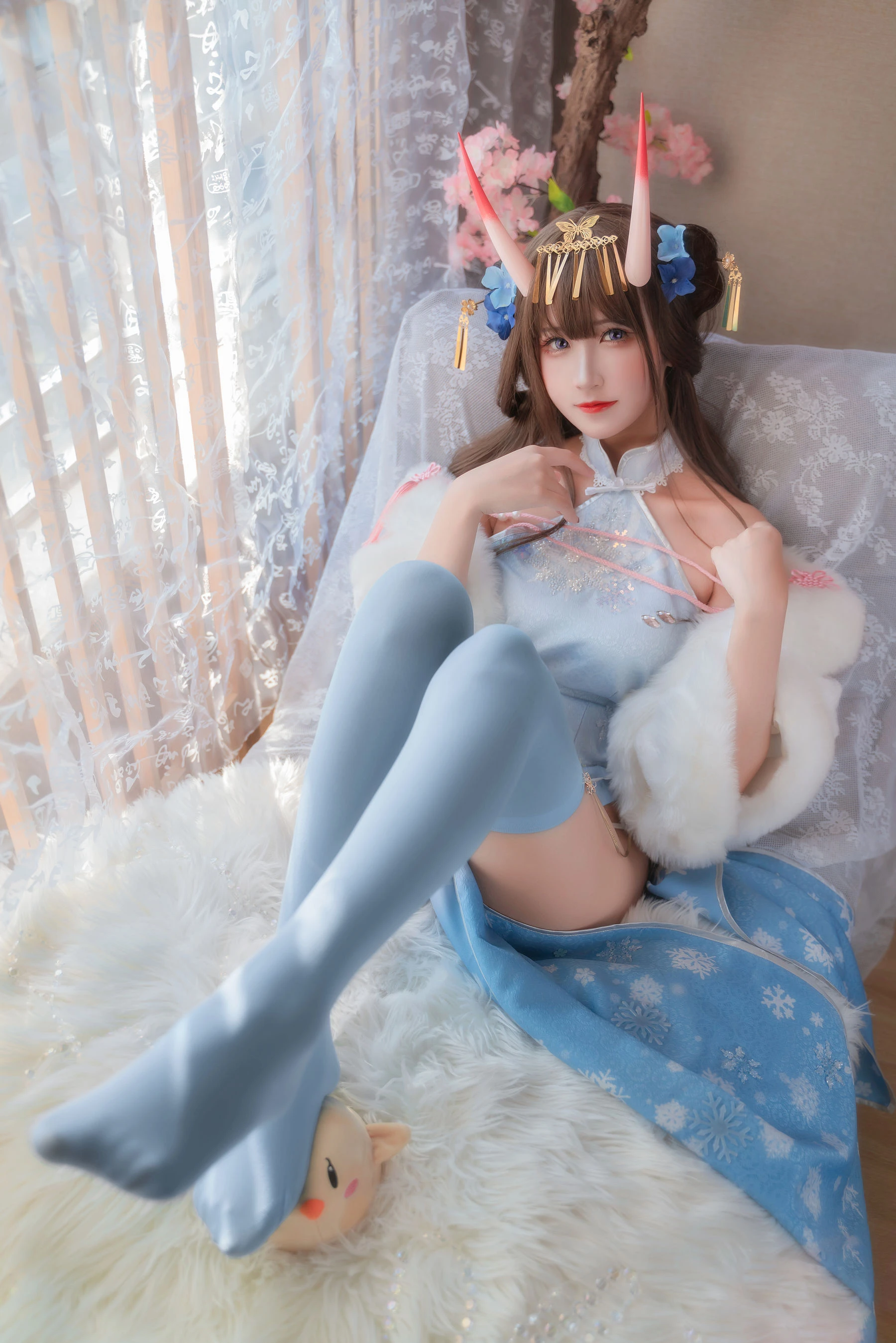 微博妹子三度_69 – 能代 冬雪沁香插图3