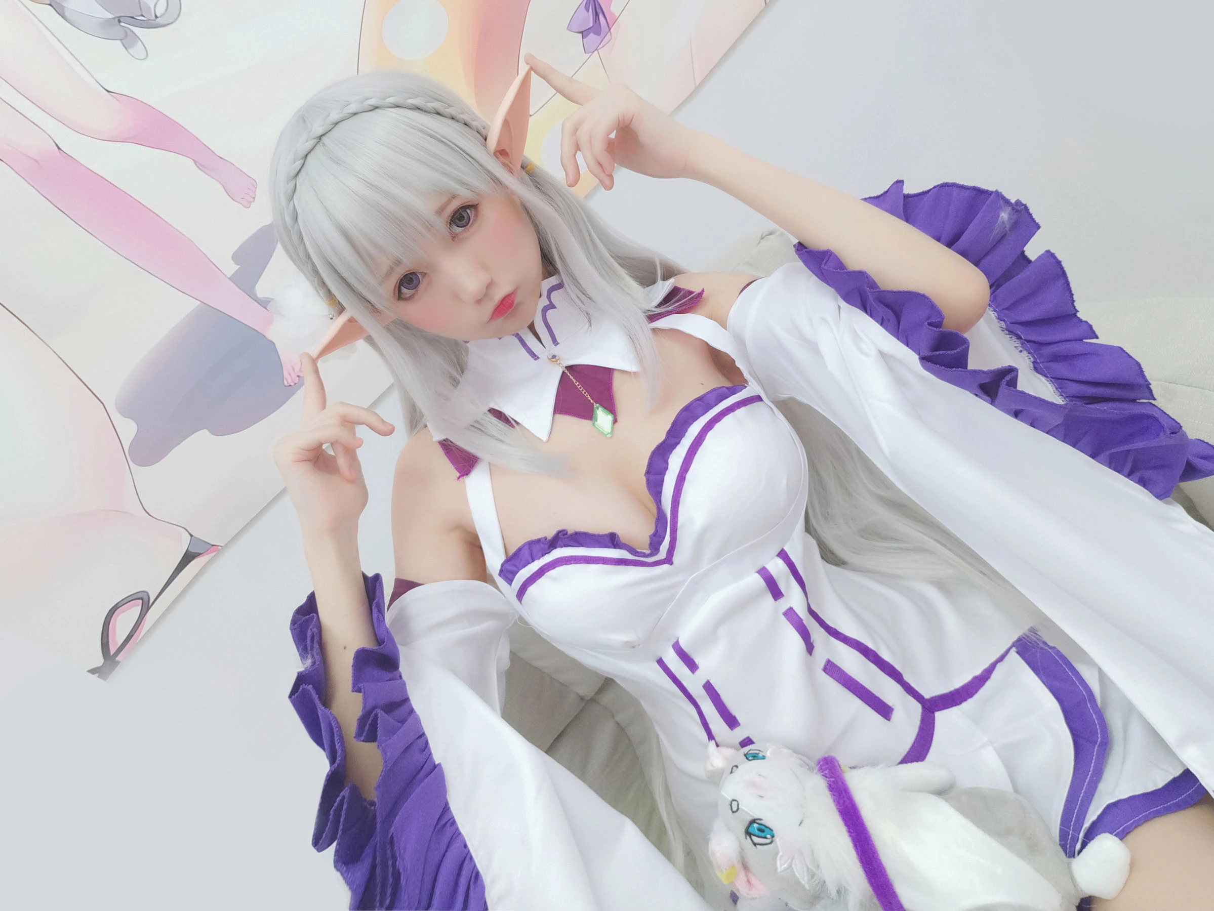 NAGISA魔物喵 自摄系列 No.005 艾米莉亚插图5