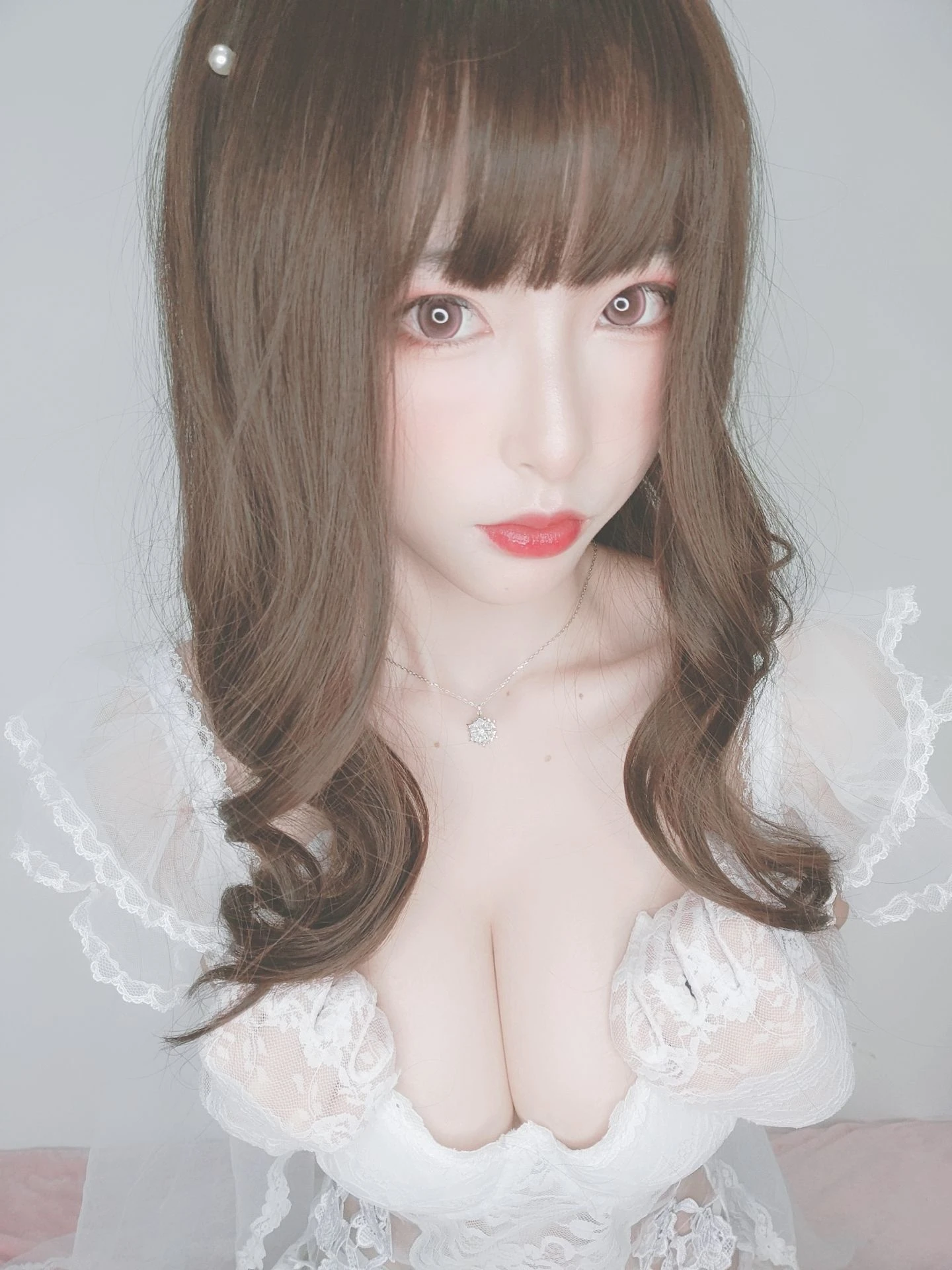 尤物清水由乃 – 花嫁自拍插图2