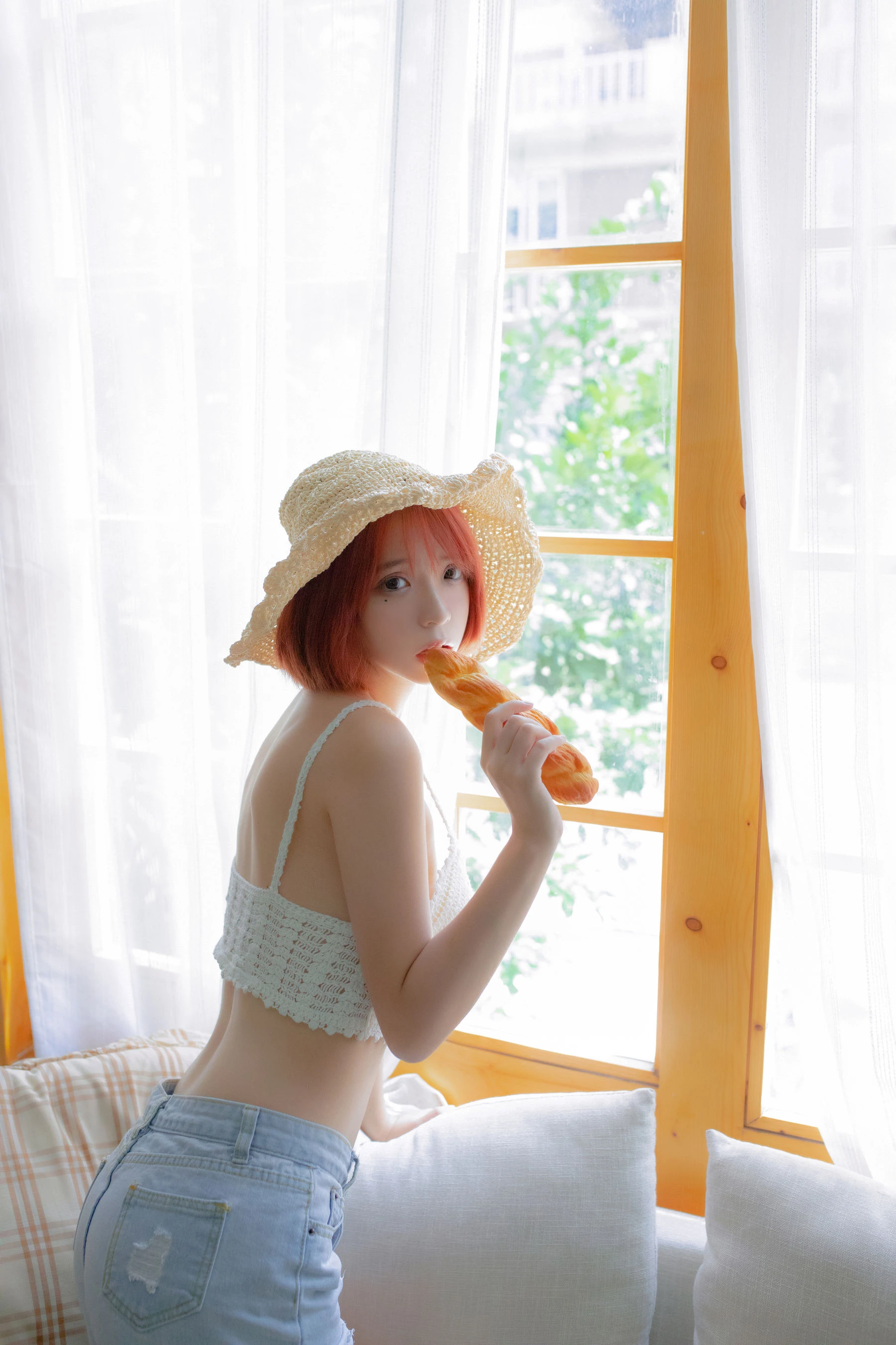 疯猫ss – 草帽女孩插图6