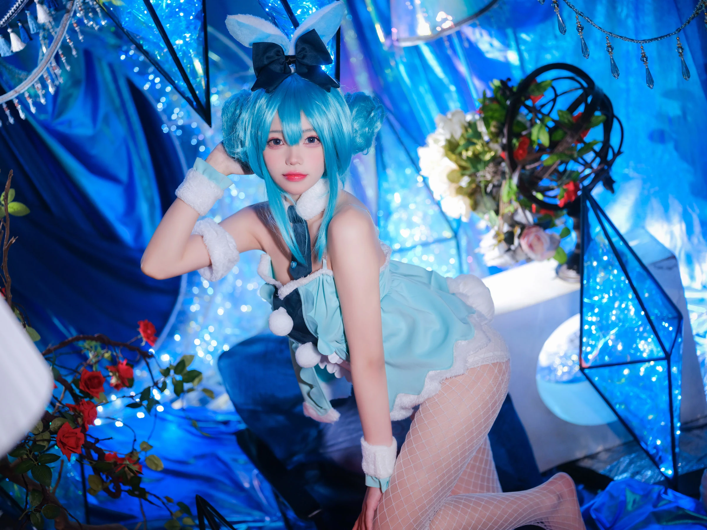 咬一口兔娘 – MIKU初音未来兔女郎 [12P]插图6