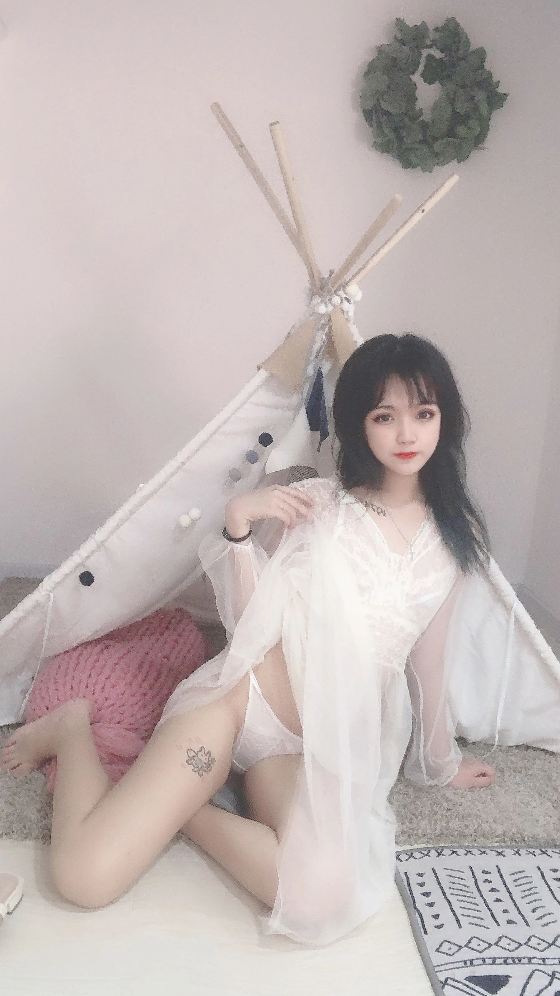 安妮 – 白色纱裙插图8