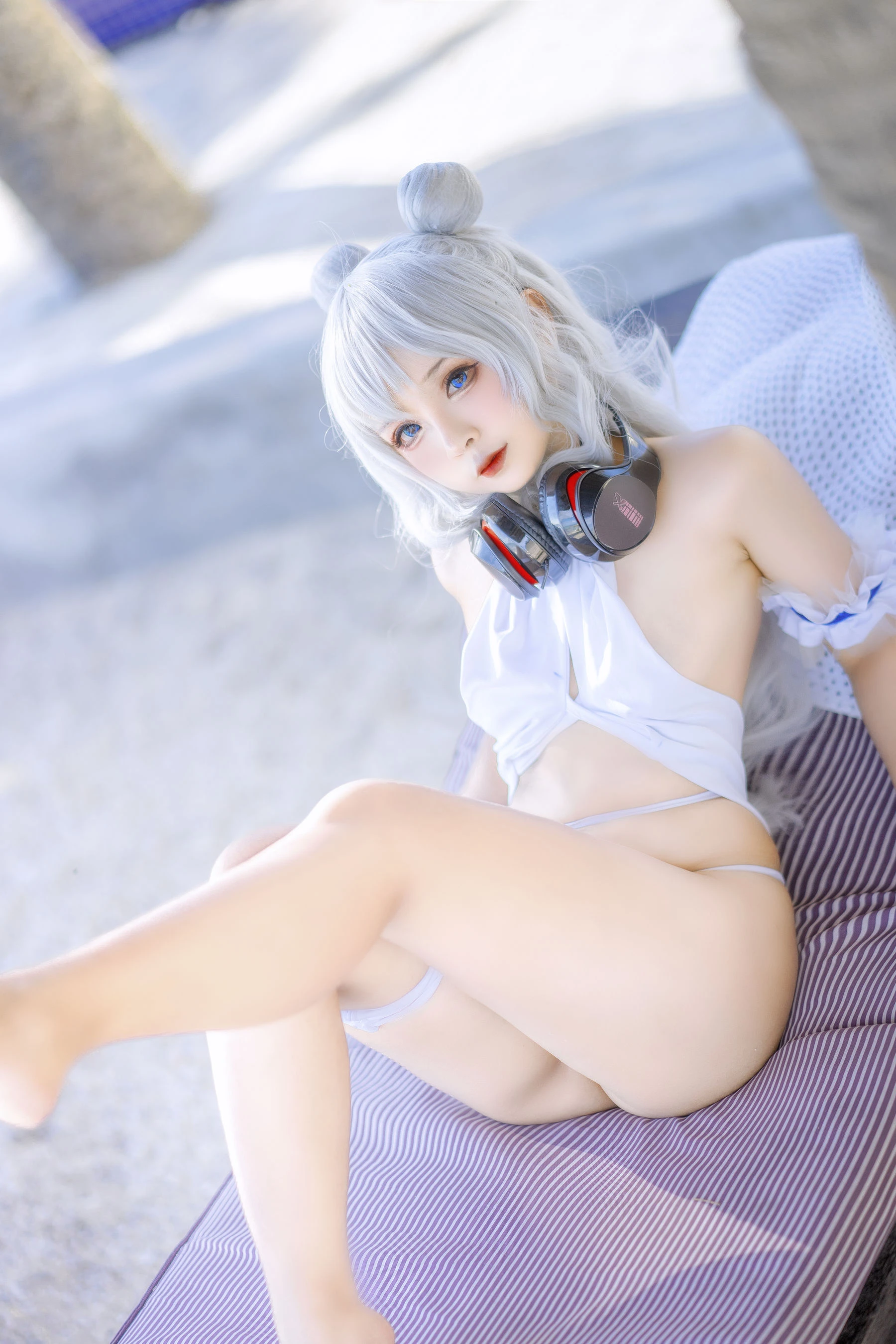 Sayo Momo – Azur Lane Le Malin bikini插图7