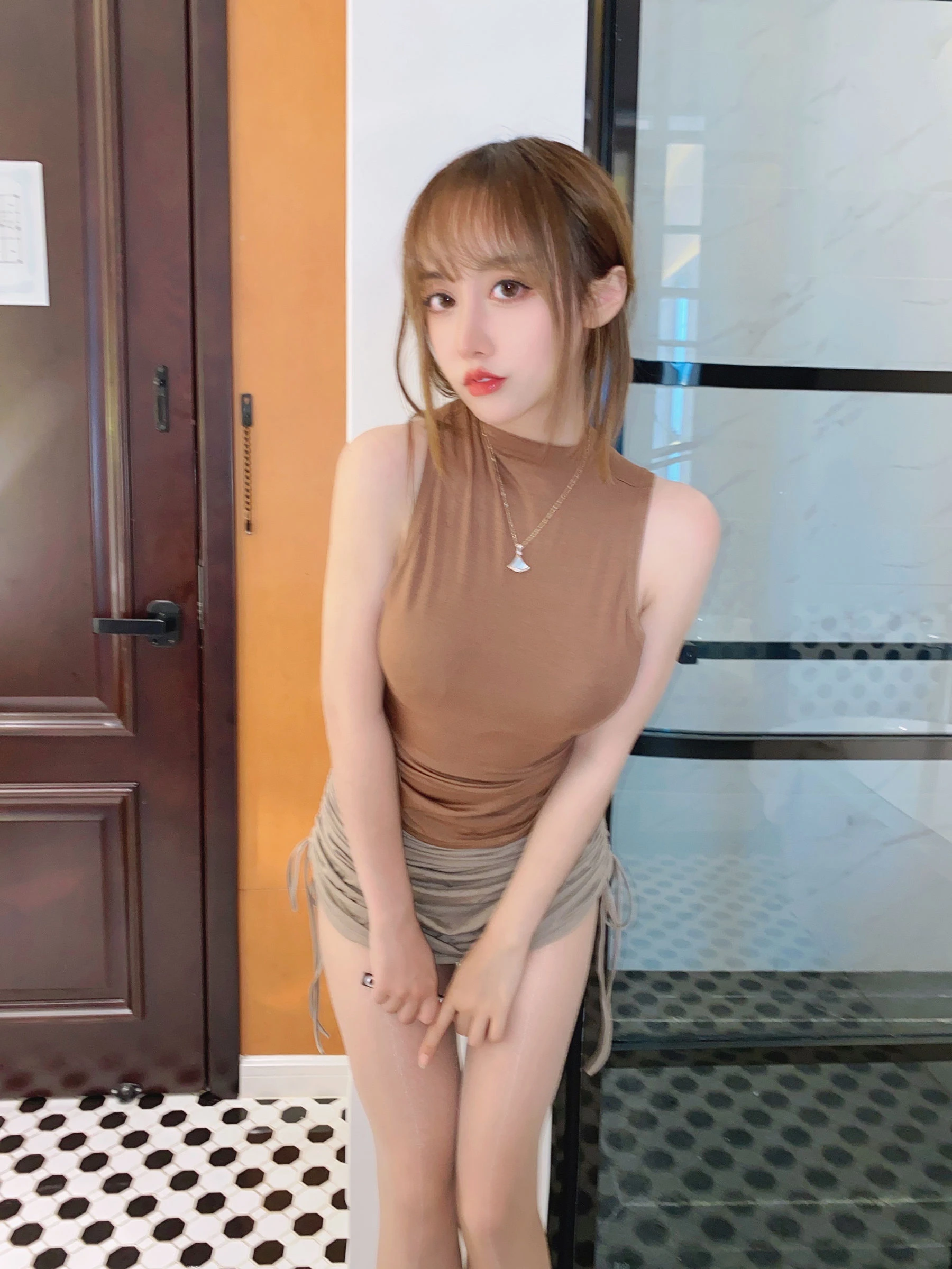斗鱼米线线sama – 丝袜少妇诱惑系列插图8