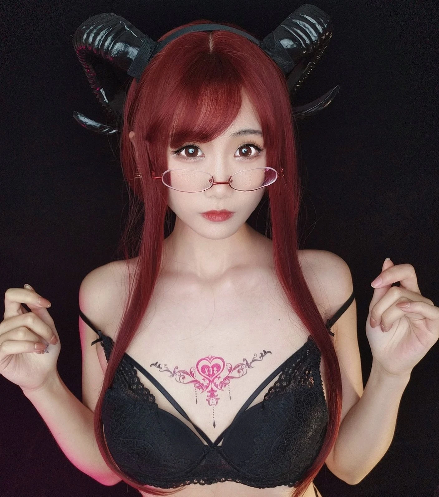 动漫博主曉美媽 – (圣诞自拍)雪夜魅魔插图8
