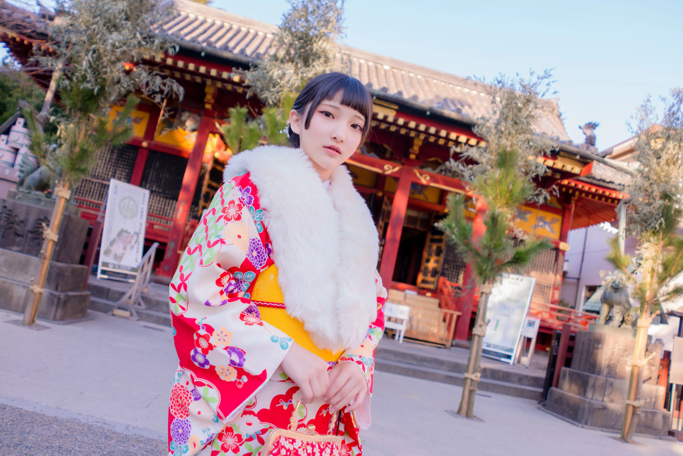 [Fantasy Factory] 小丁Cosplay – 和服 猫女女仆插图3