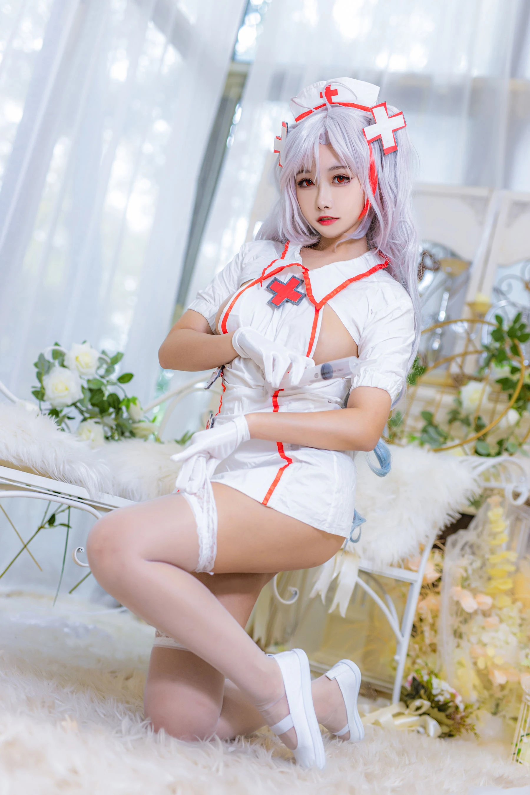微博妹子Momoko葵葵 – 欧根之护士插图8