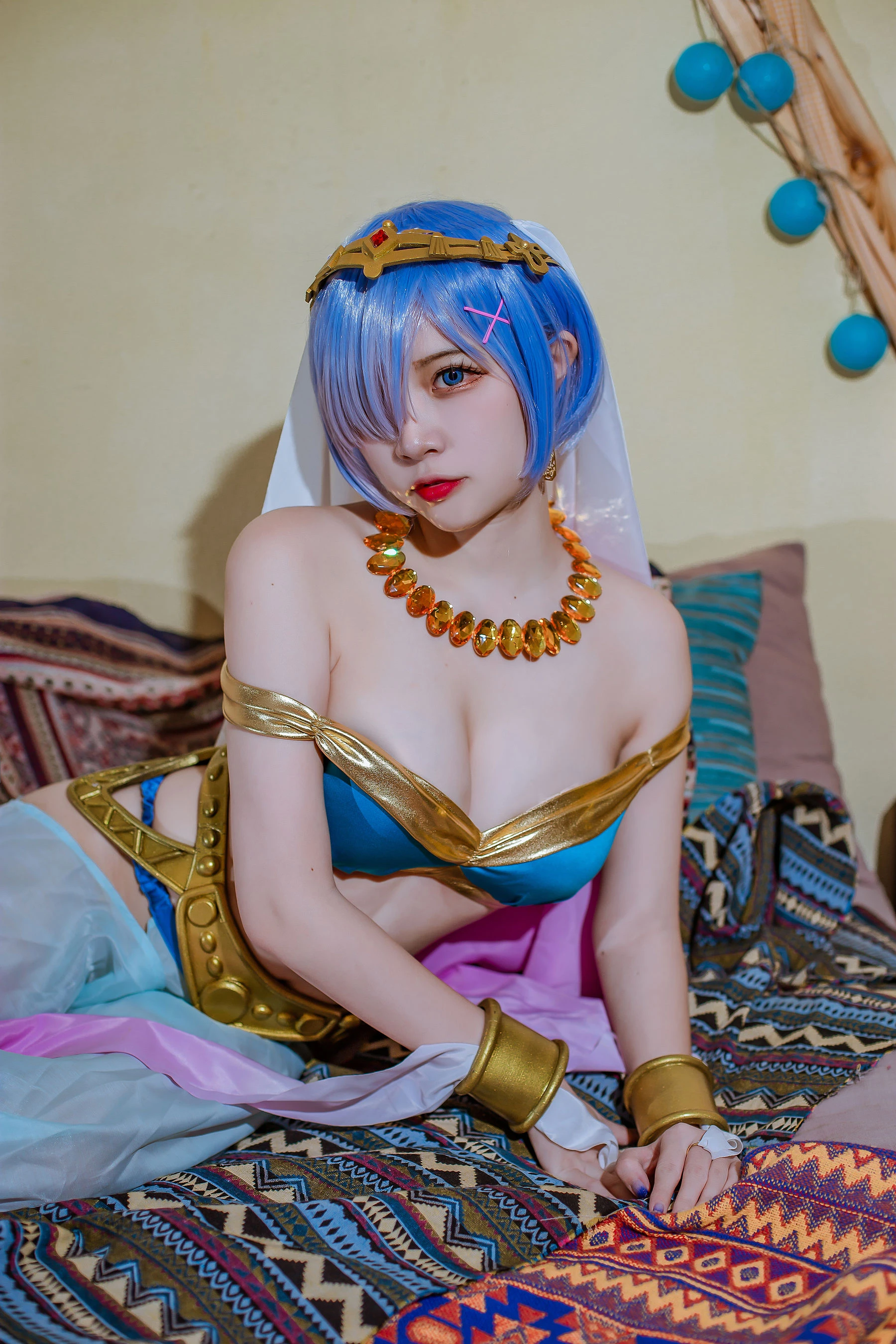 人气Coser二佐Nisa – 蕾姆舞娘插图5