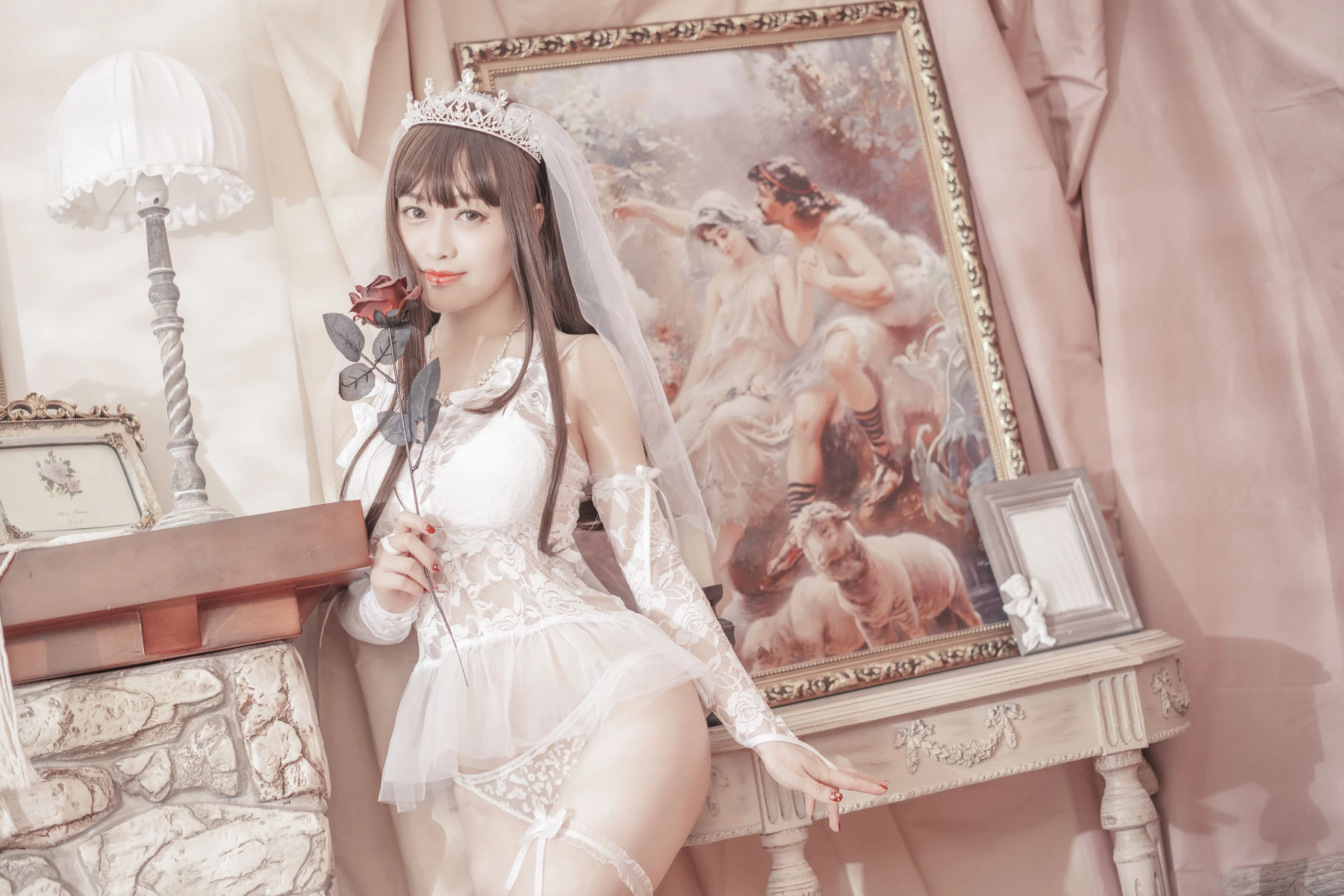 动漫博主脱尾巴Mizuki – 婚纱插图4
