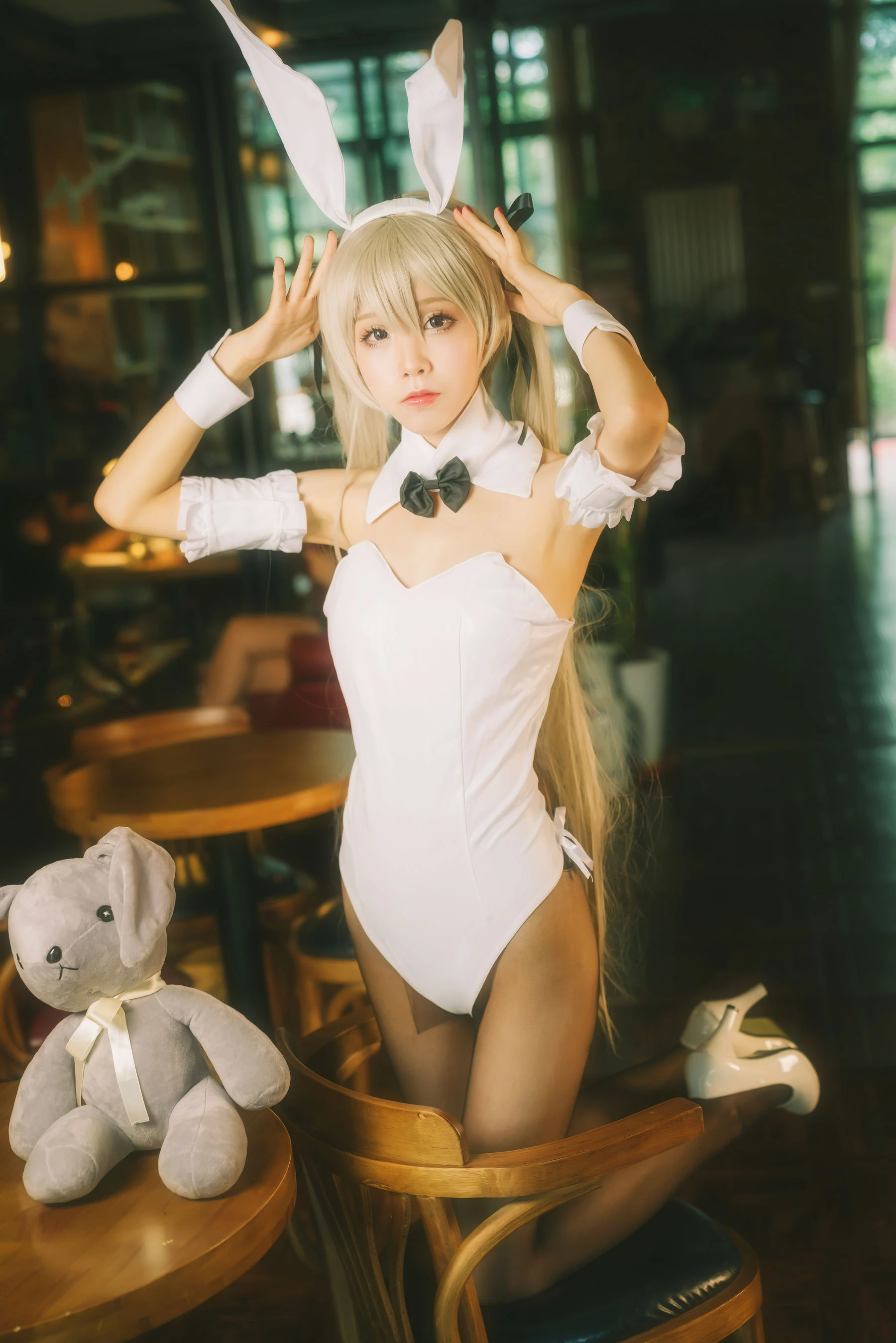 动漫博主水淼aqua – 穹妹兔女郎插图7