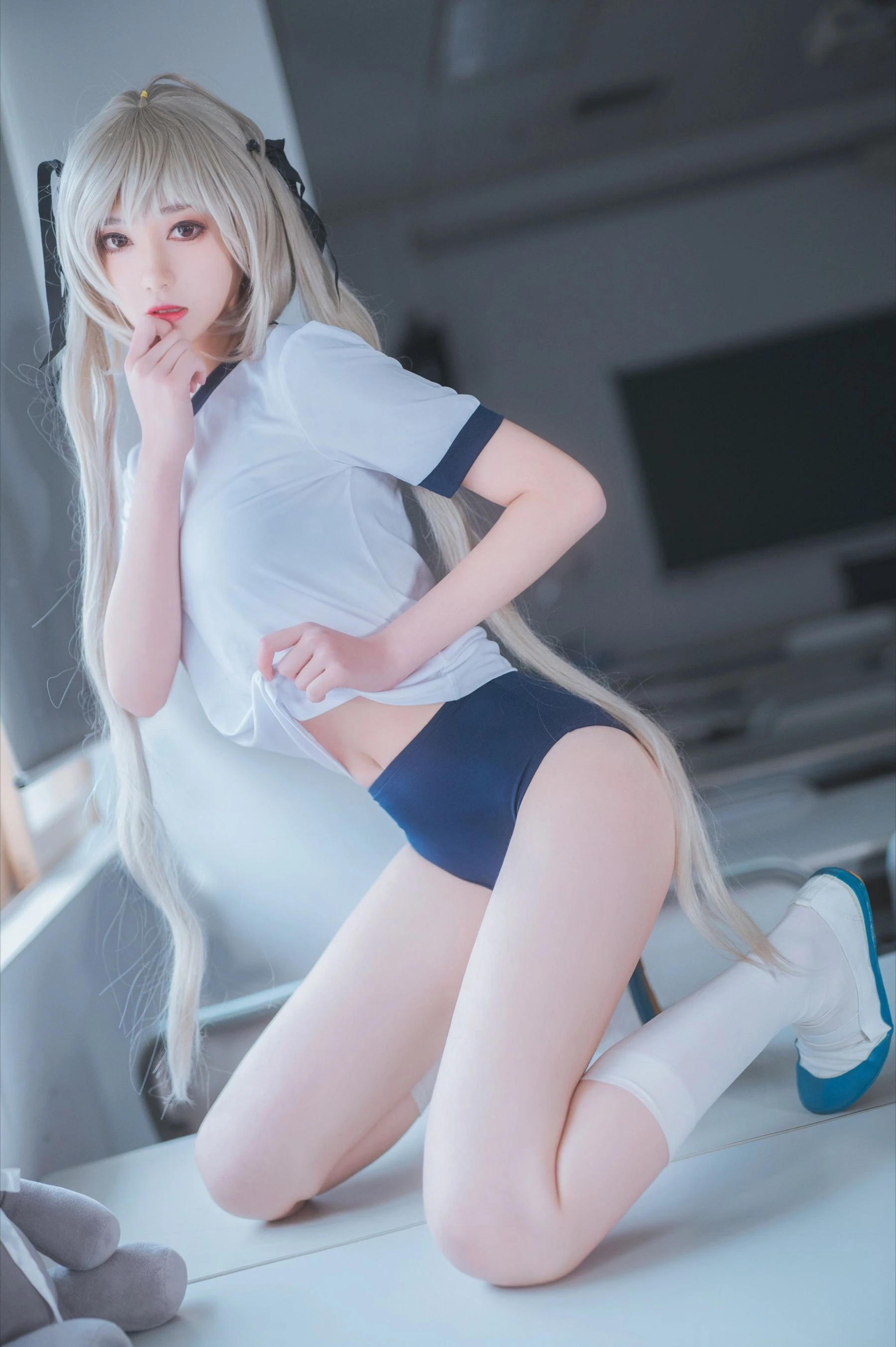 动漫博主南桃Momoko 春日野穹体操服插图1