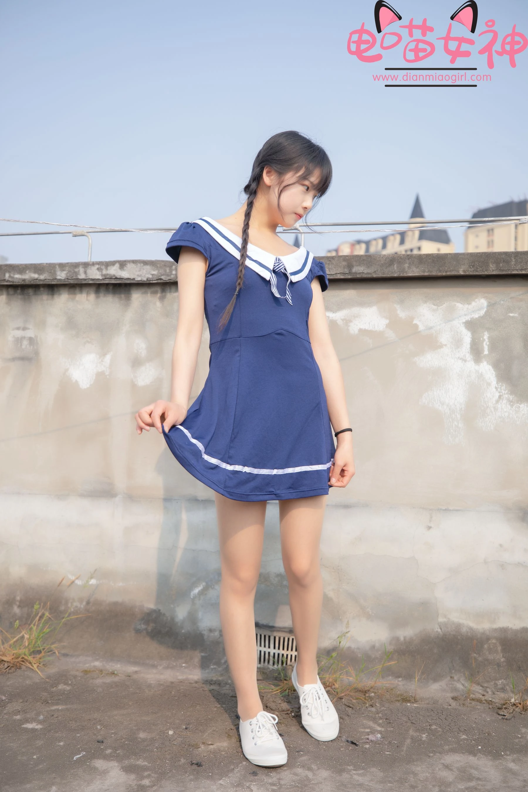 电喵女神 – 灵唯 制服插图5