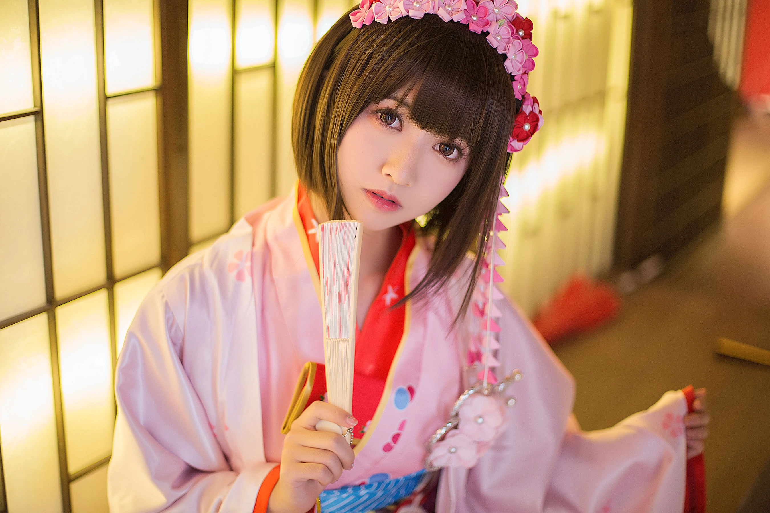 超人气Coser鳗鱼霏儿 圣人惠 和服 [12P]插图3