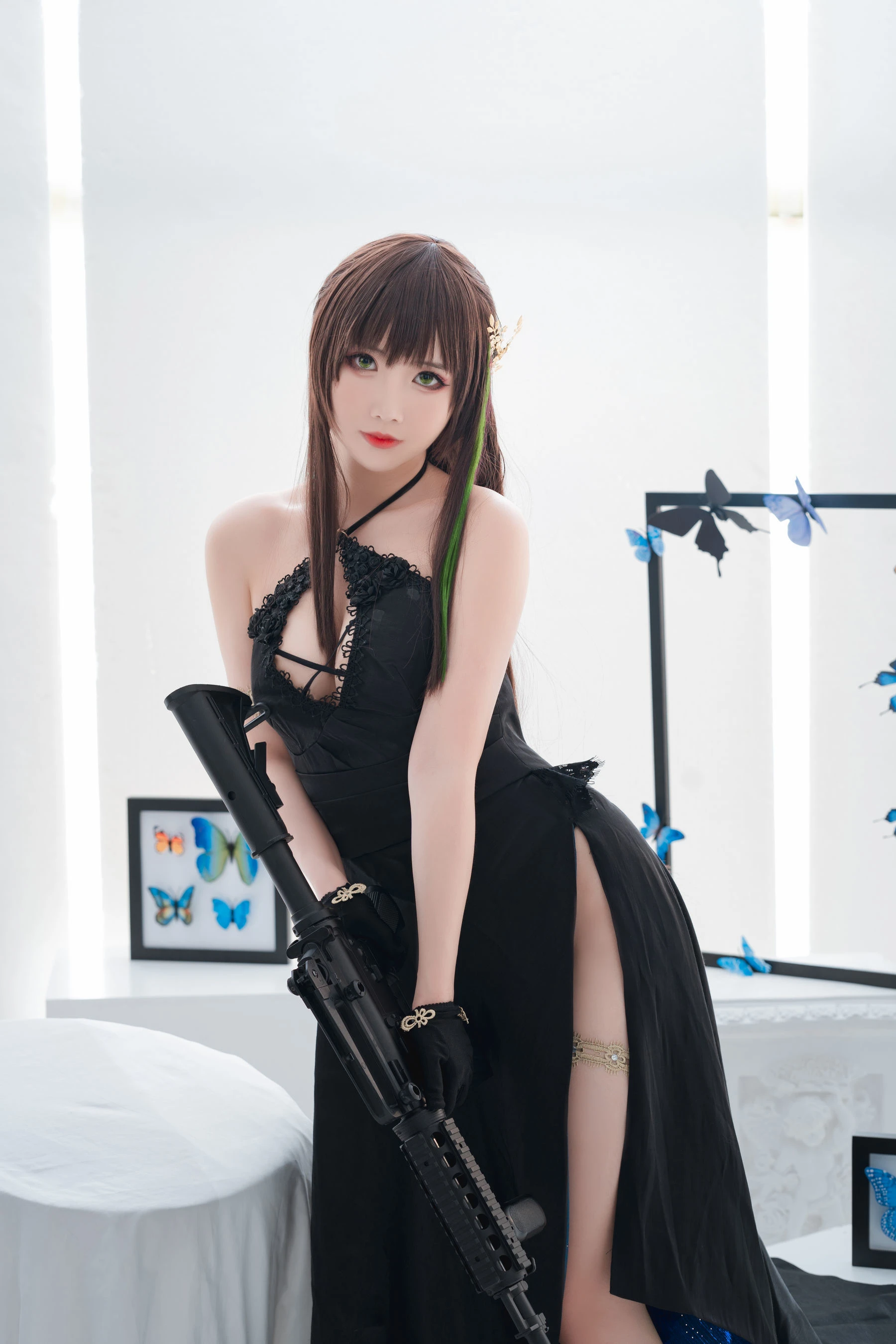 可爱人气Coser面饼仙儿 – M4A1插图6