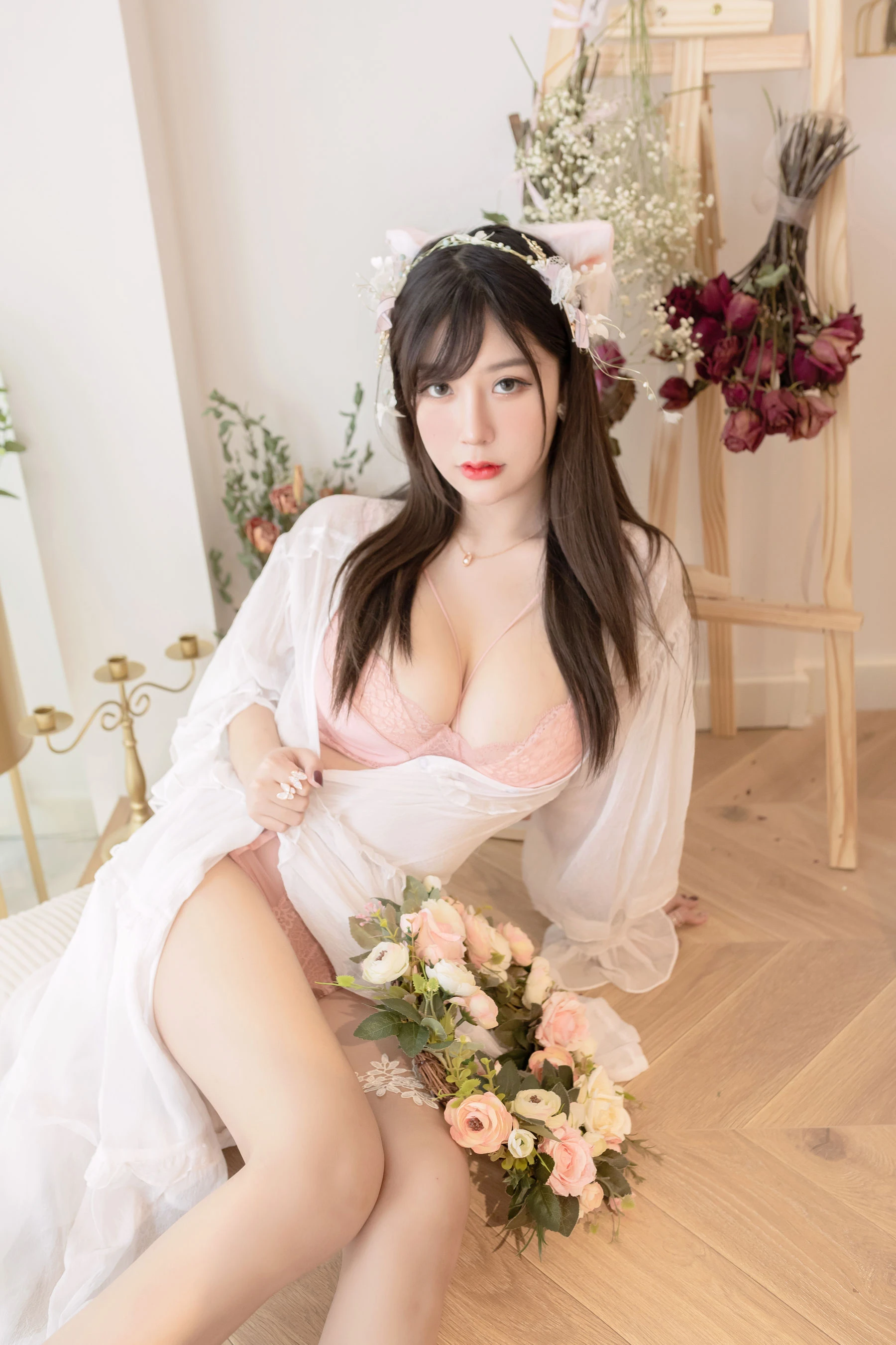 巨乳猫九酱Sakura – 花の贰拾歲插图6