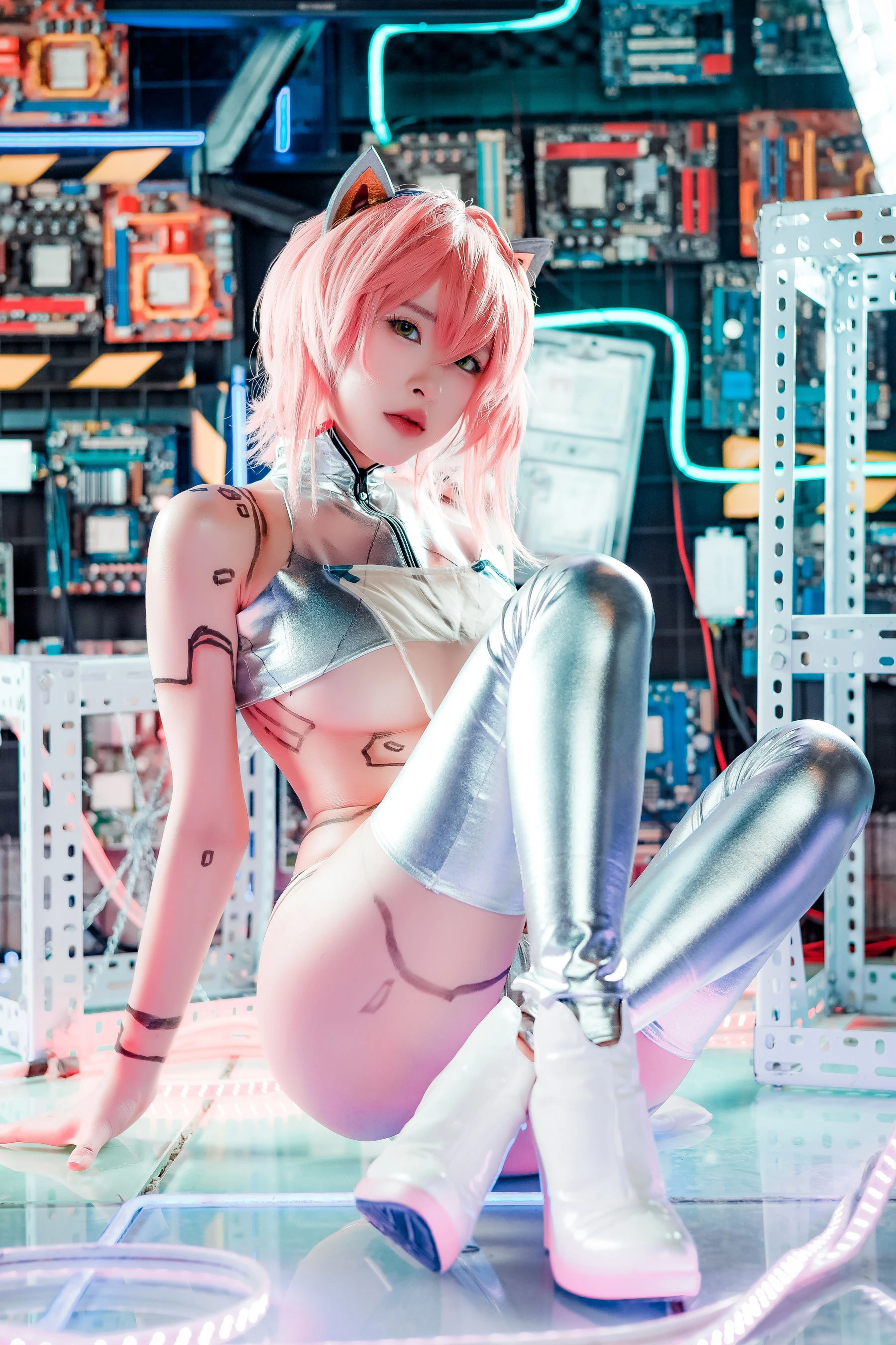 尤物清水由乃 – 泰丝机娘插图6