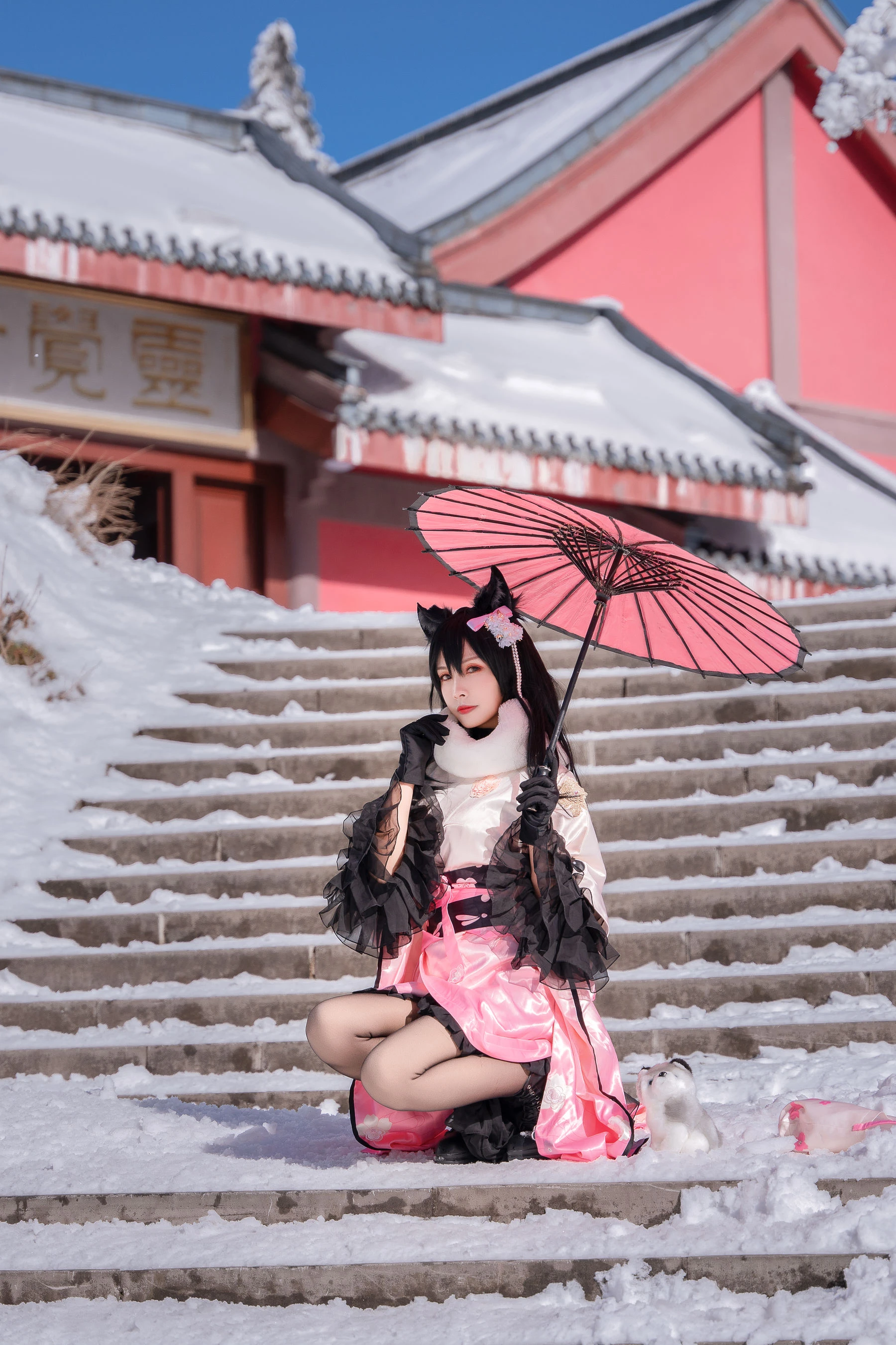 Neko-薇薇 – 爱宕和服 [44P]高清在线免费欣赏–微密图社-微密图社