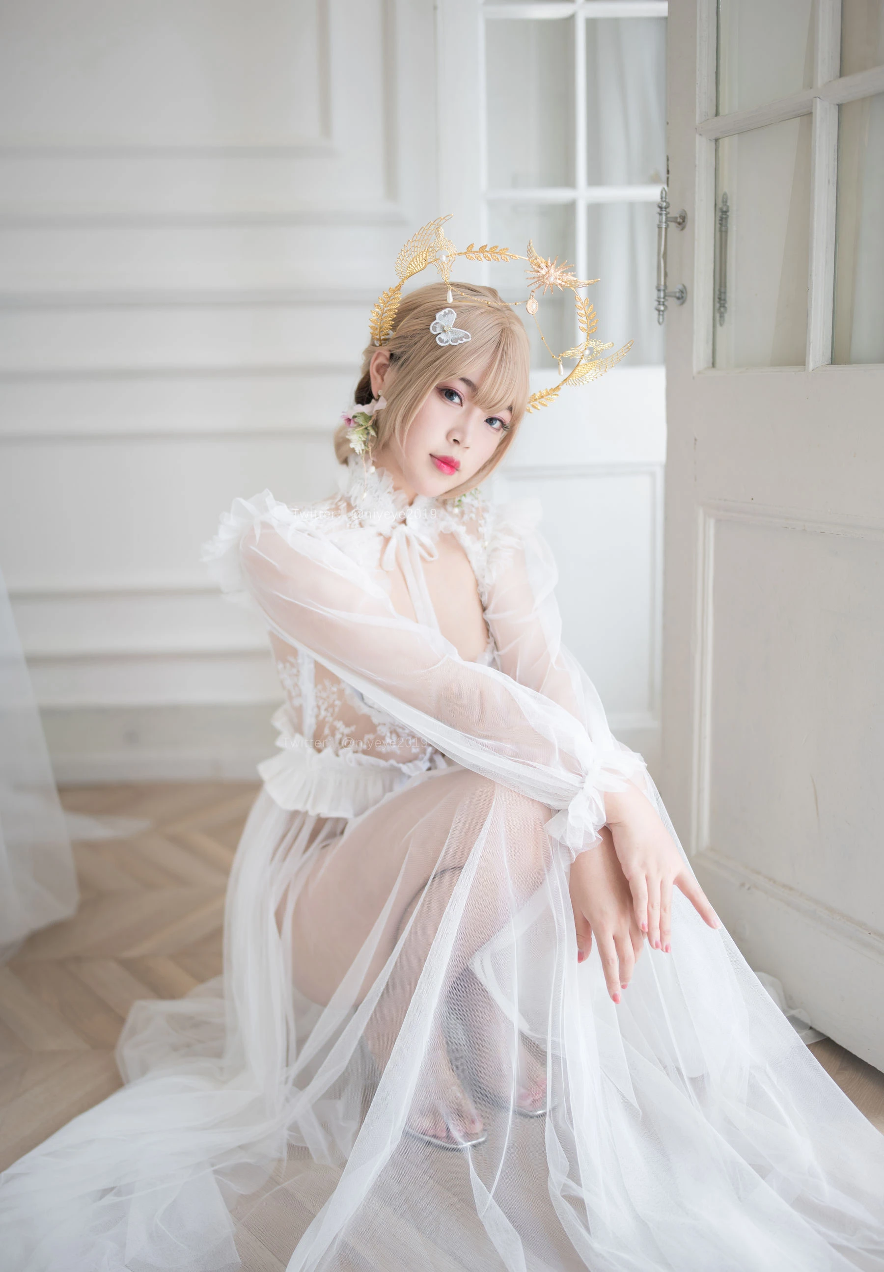 萌系小姐姐-白烨- – 珍珠花嫁插图3