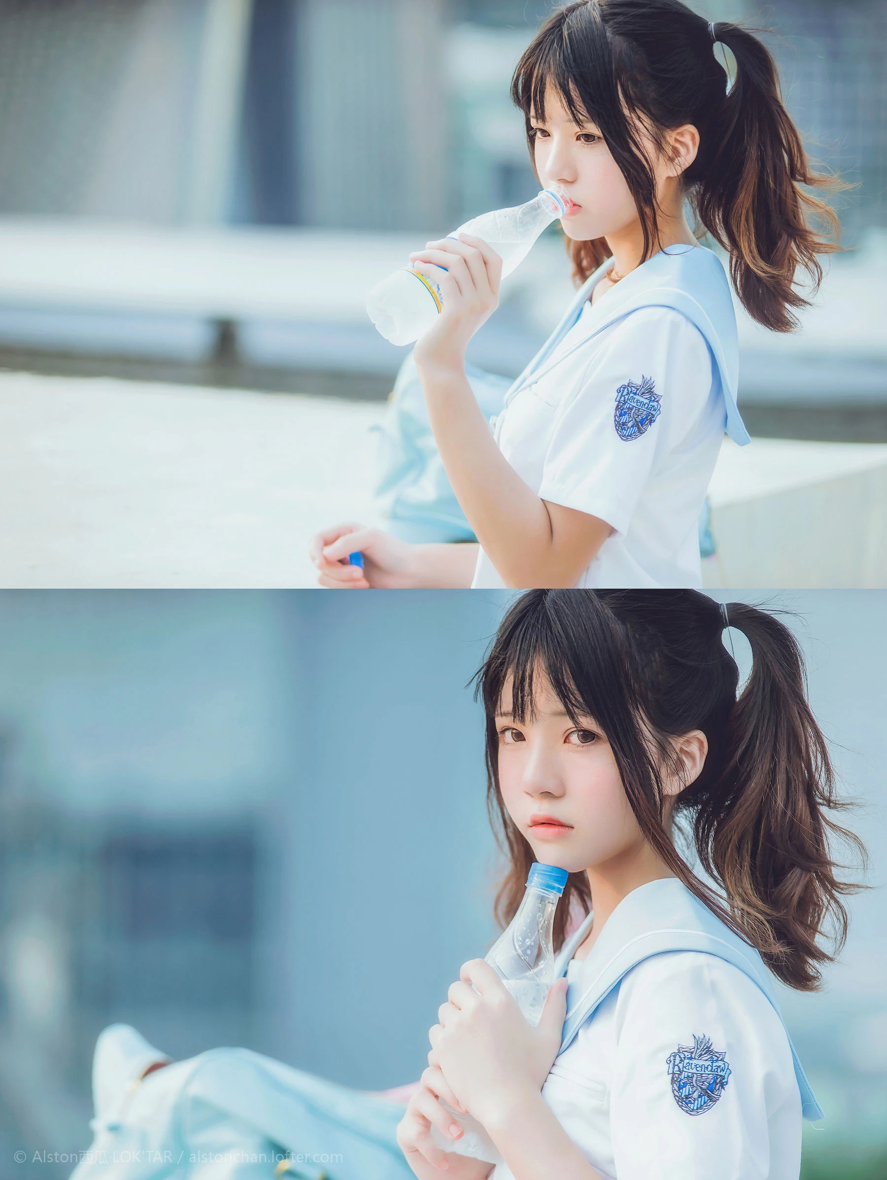桜桃喵 穿制服的样子插图8