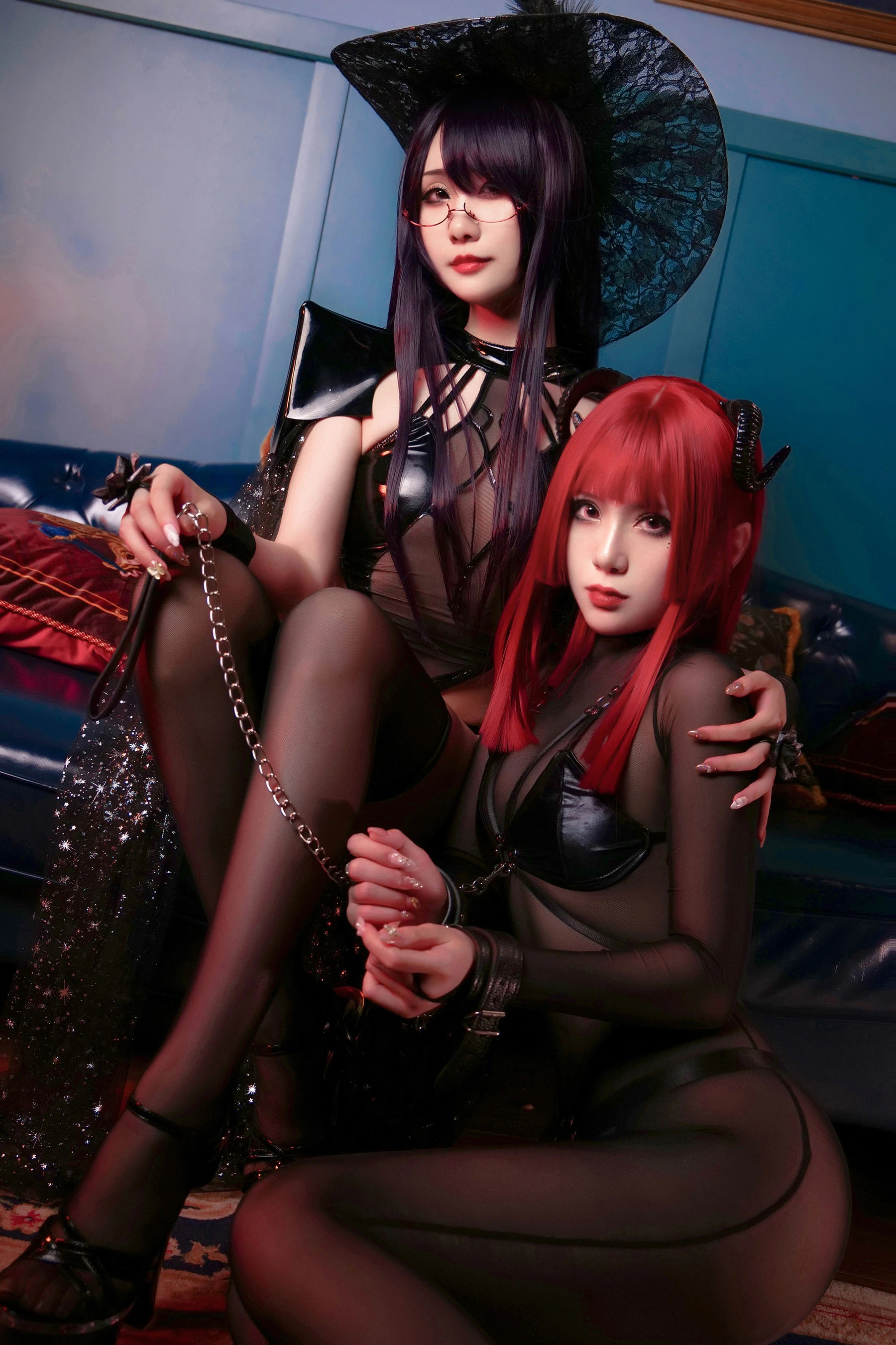 动漫博主曉美媽&羊大真人 – 魔女集会 [35P]插图1
