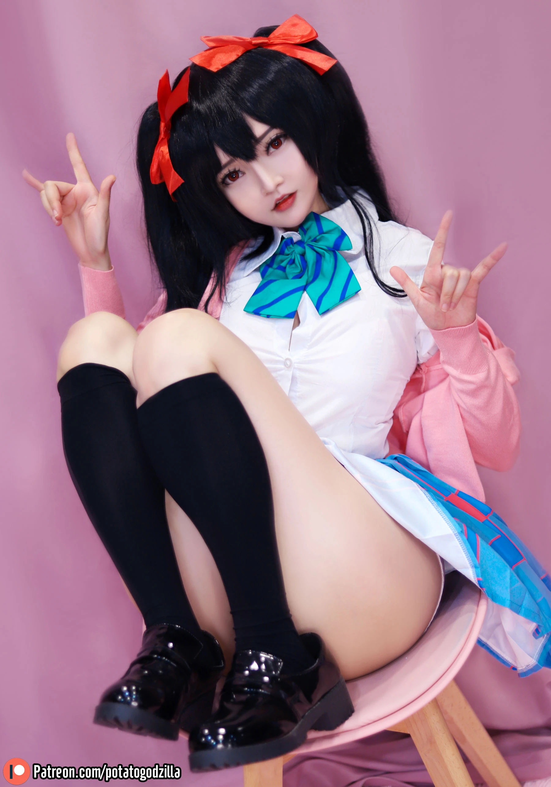 Coser小姐姐Potato Godzilla – Nico Yazawa插图2