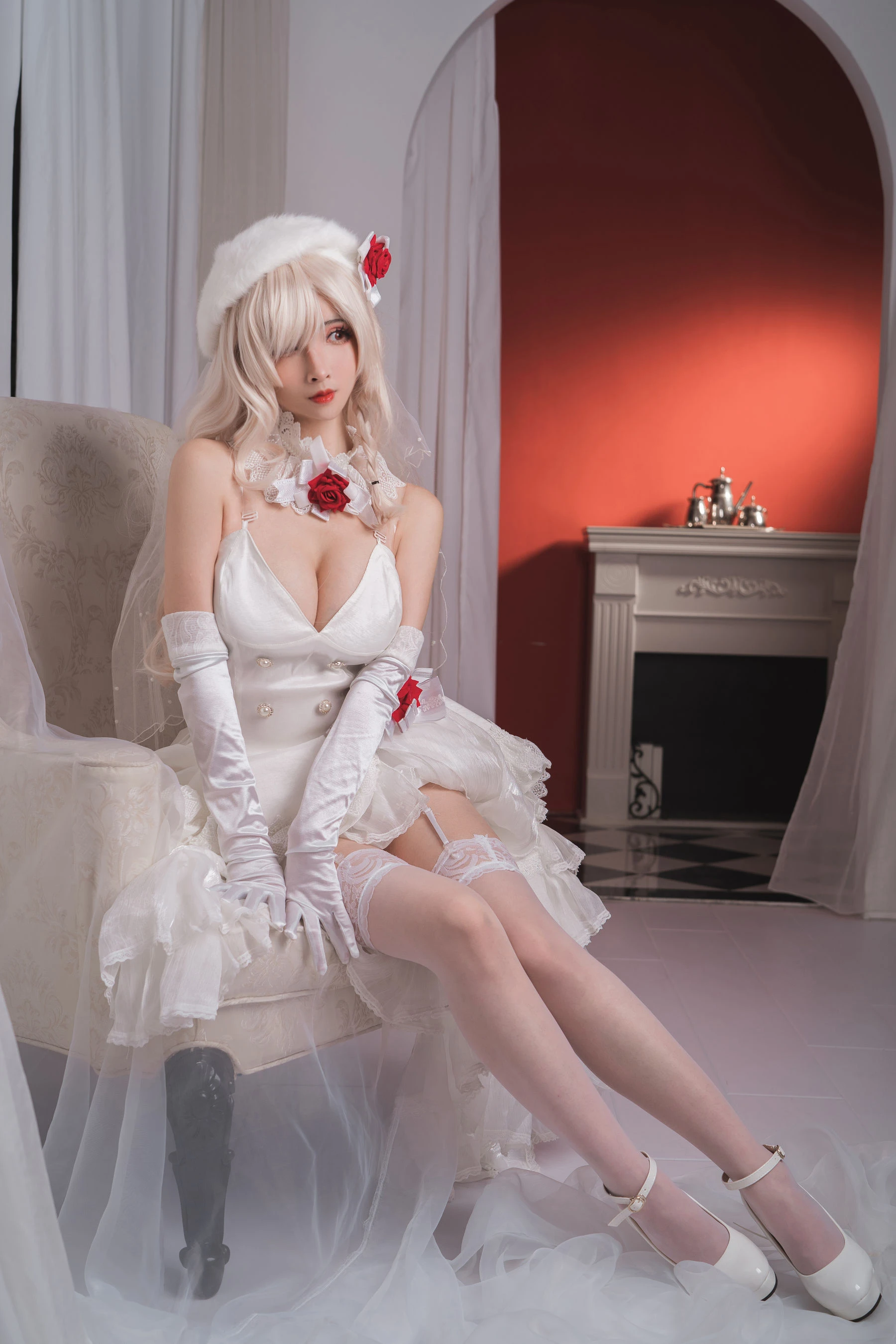 COS福利rioko凉凉子 G36C&花嫁 [25P]插图2