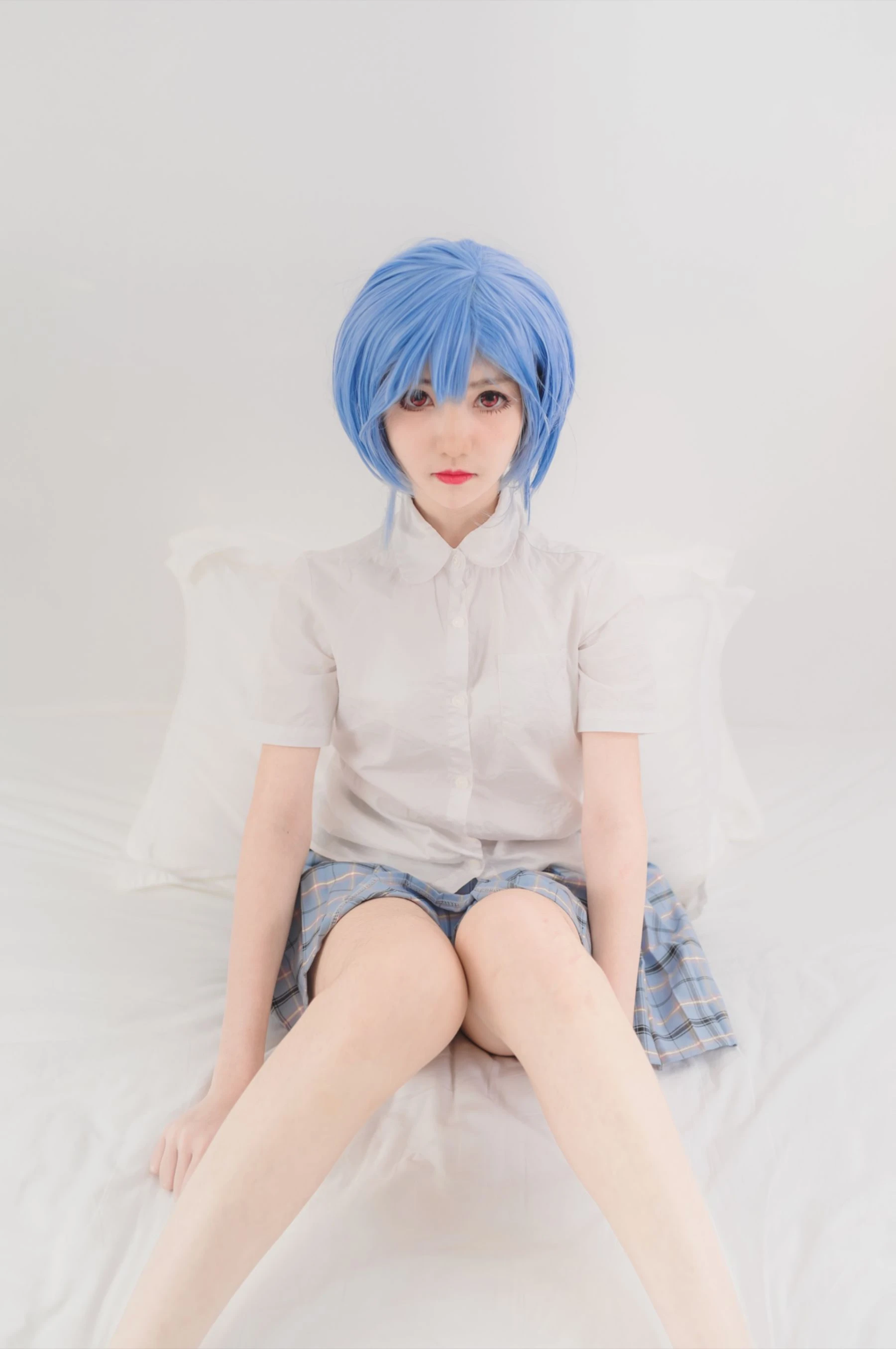 动漫博主南桃Momoko 绫波丽制服插图5