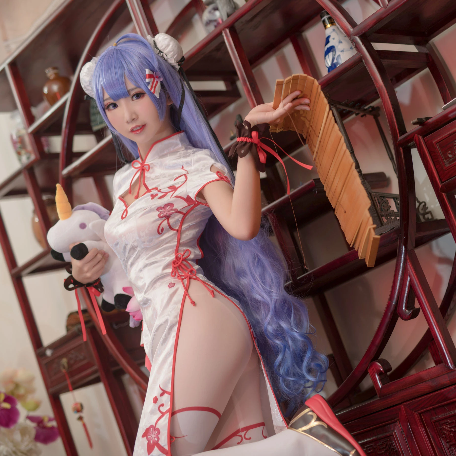面饼仙儿 – 旗袍COS [20P]插图5