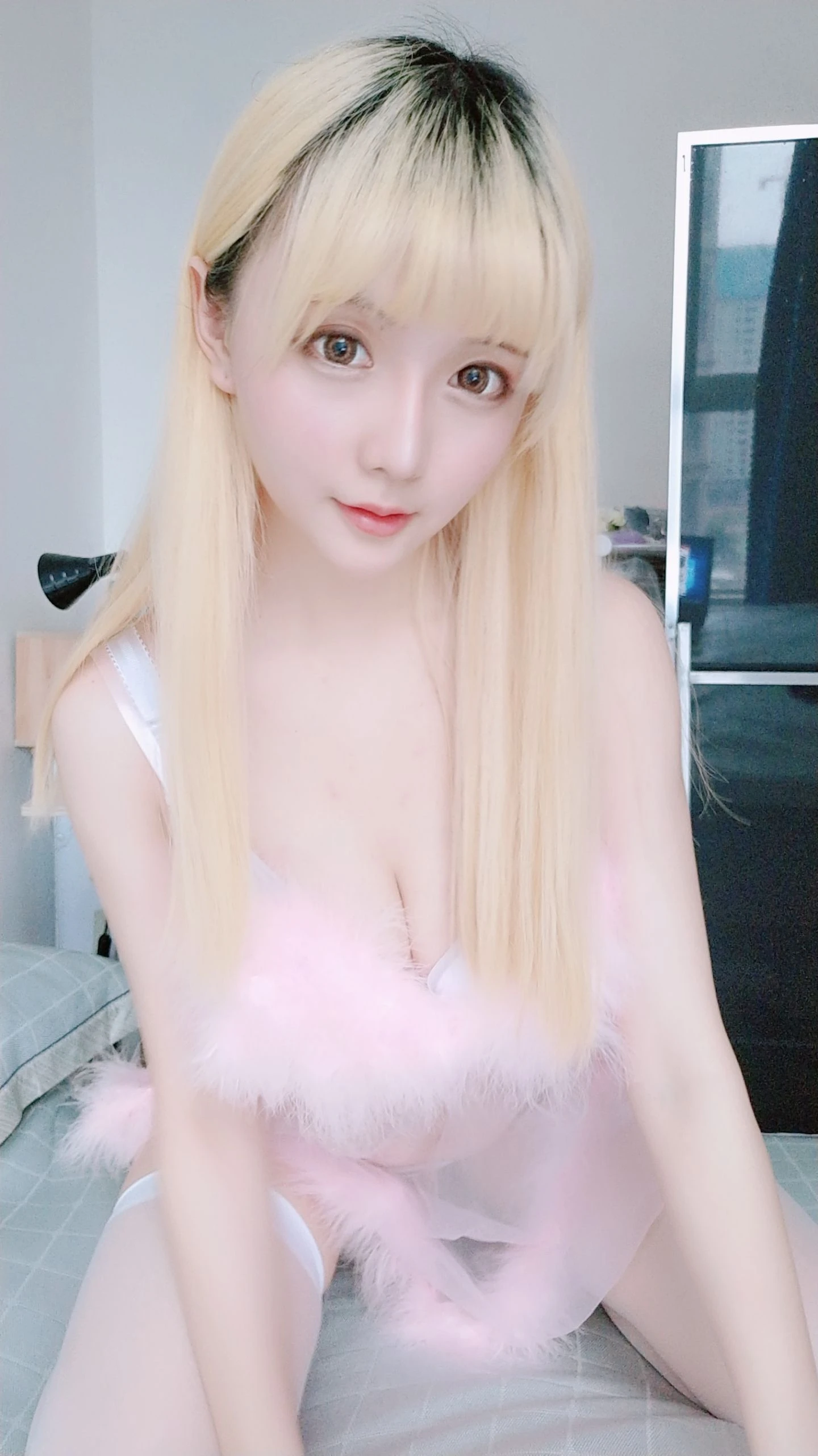Coser小姐姐星之迟迟 粉红睡衣高清在线免费欣赏–微密图社-微密图社